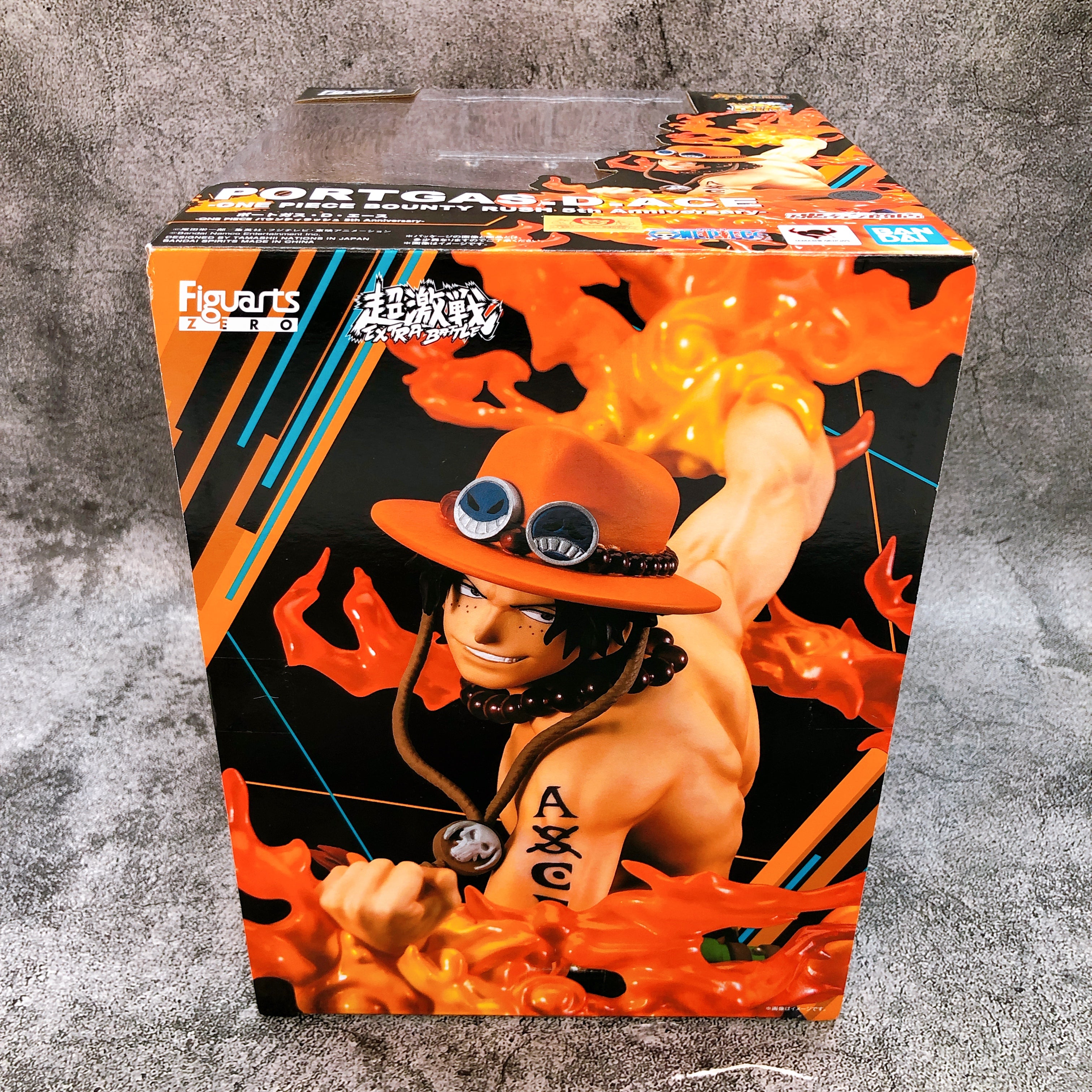 One Piece Portgas D. Ace Figuarts ZERO Extra Battle Bounty Rush 5th Anniversary