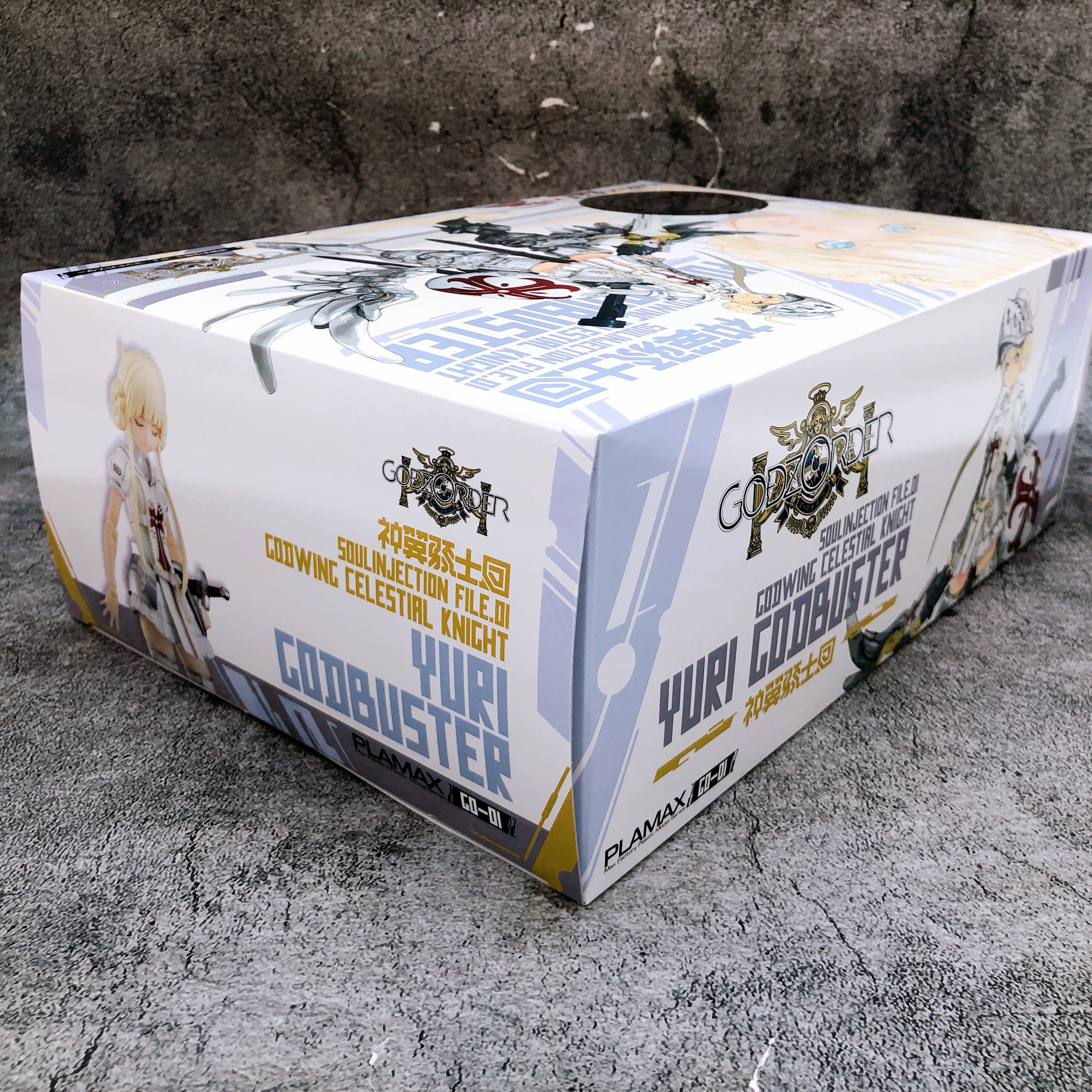 PLAMAX Godz Order Godwing Celestial Knight Yuri Godbuster Plating Ver Kit Sealed