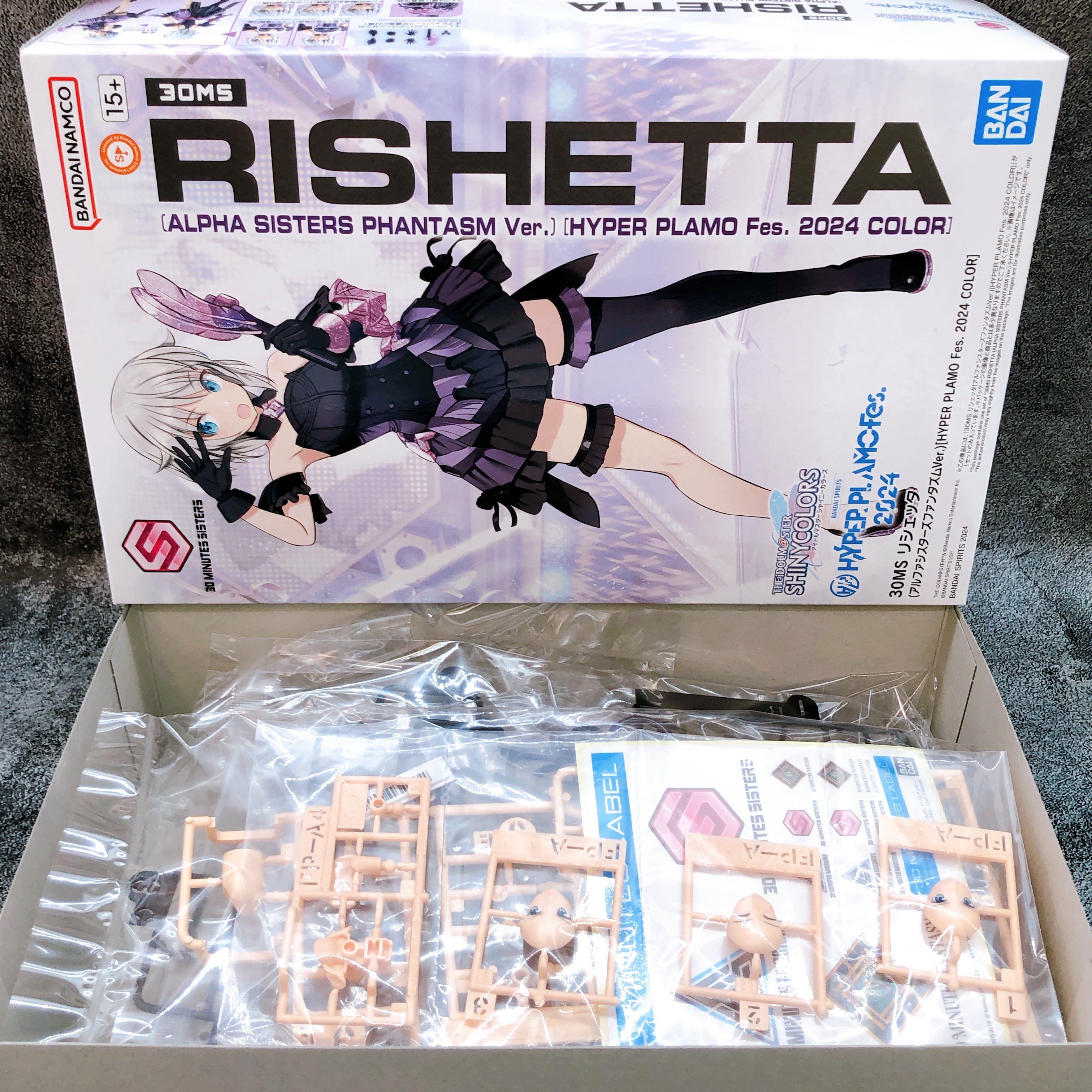 30MS Rishetta Alpha Sisters Phantasm Ver HYPER PLAMO Fes. 2024 Color Kit 15+ NEW