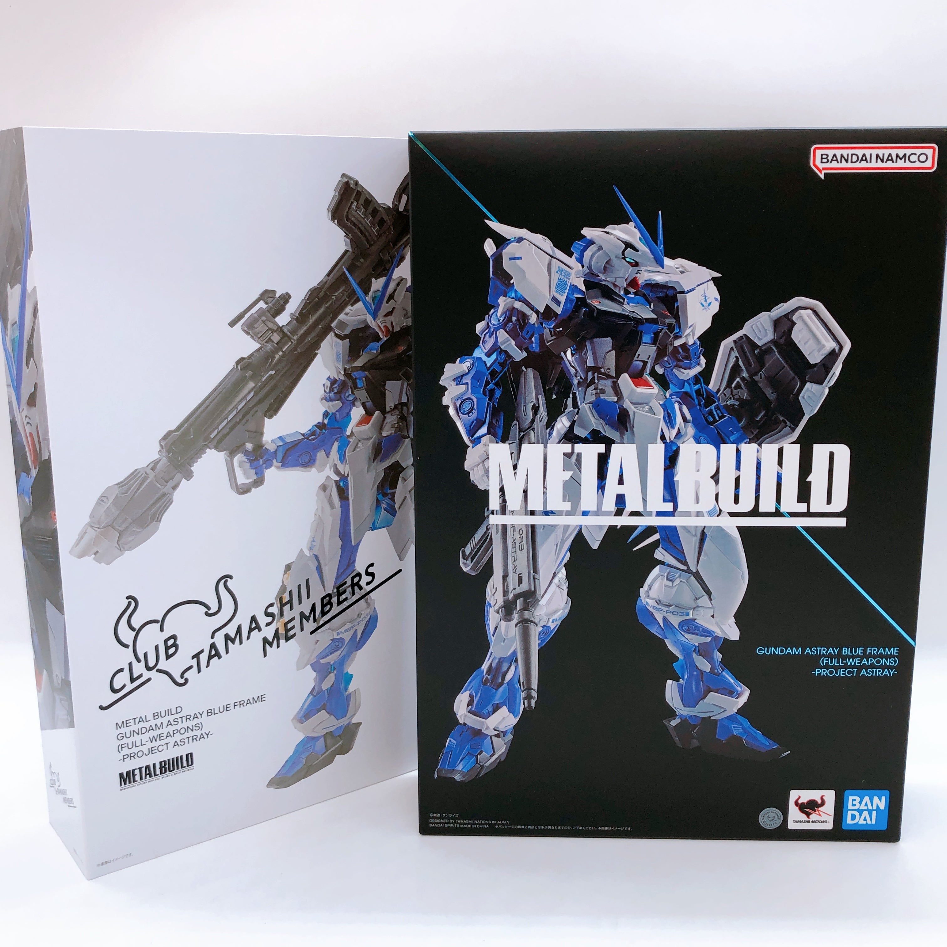 Gundam Astray Blue Frame Full Weapons Project Astray Metal Build Action Figure