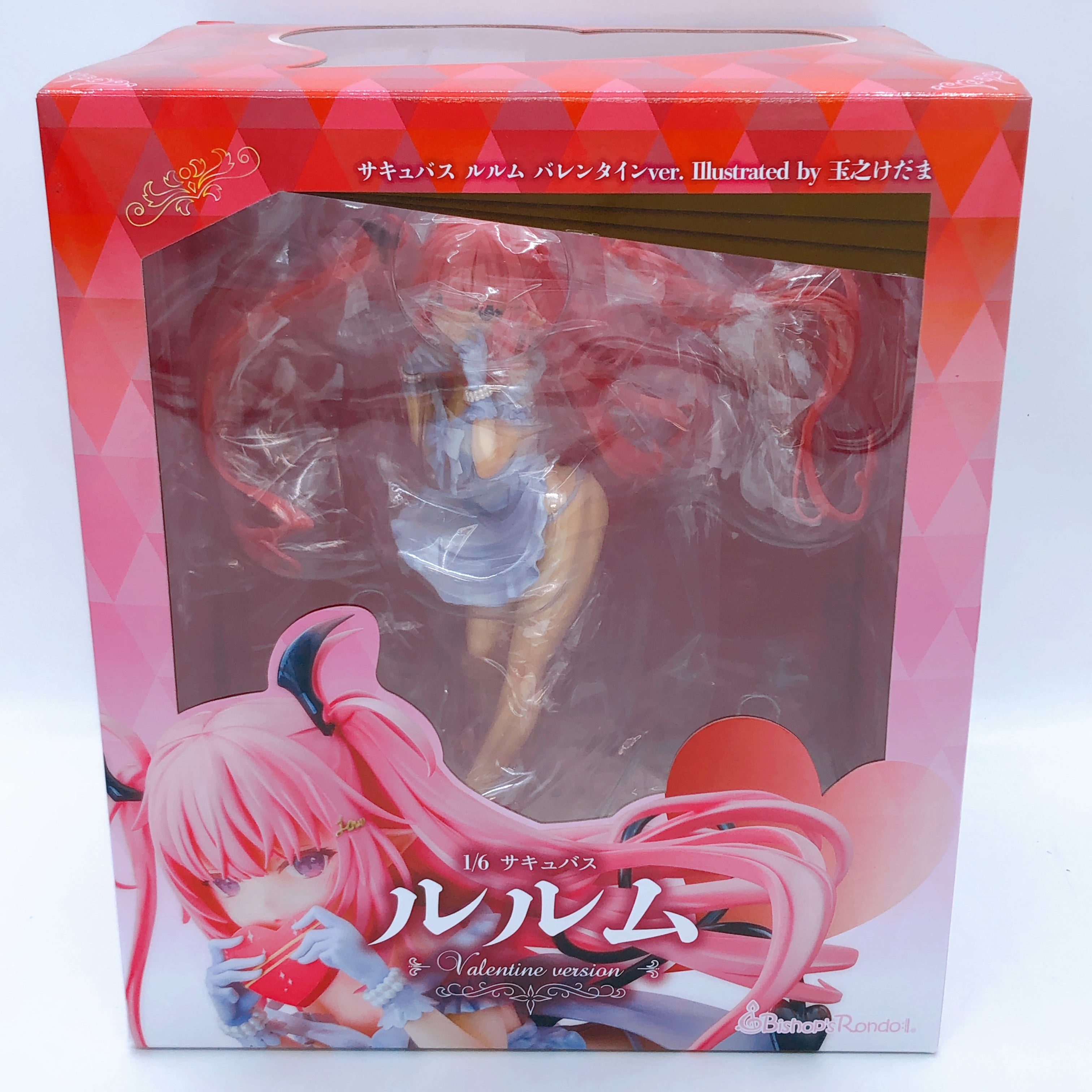 Succubus Rurumu Lulumu Valentine ver. by Tamano Kedama 1/6 Scale PVC Figure NEW