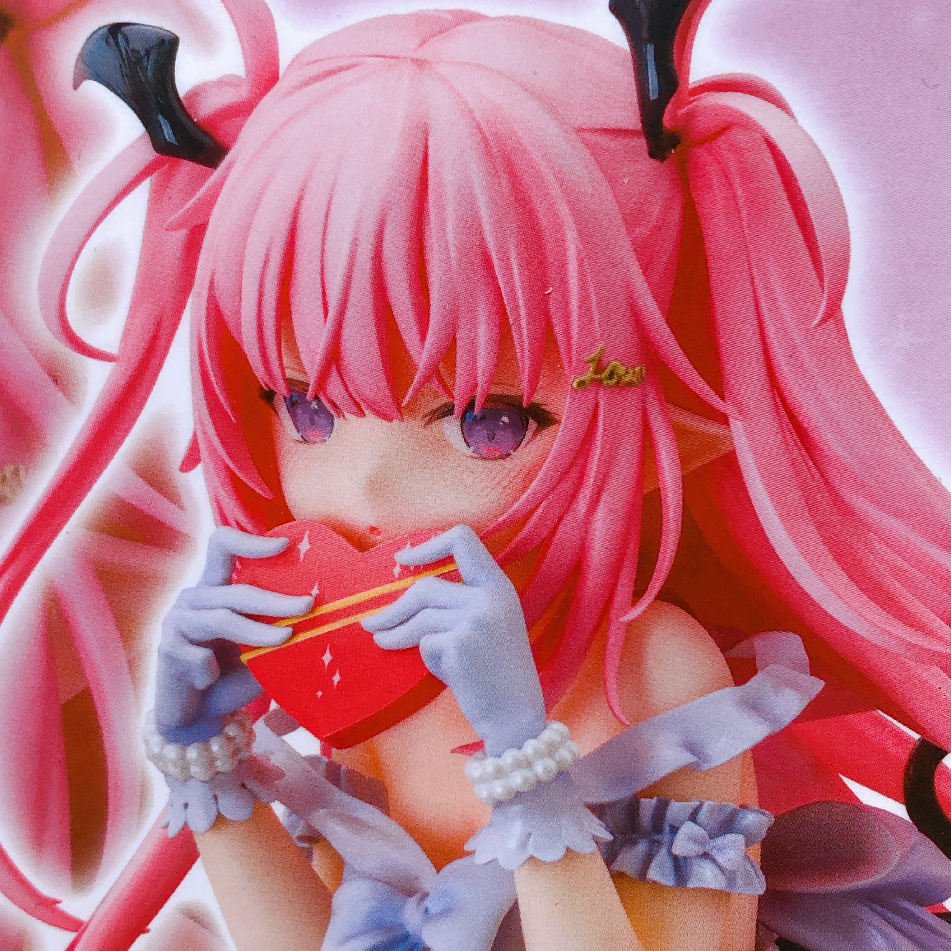 Succubus Rurumu Lulumu Valentine ver. by Tamano Kedama 1/6 Scale PVC Figure NEW