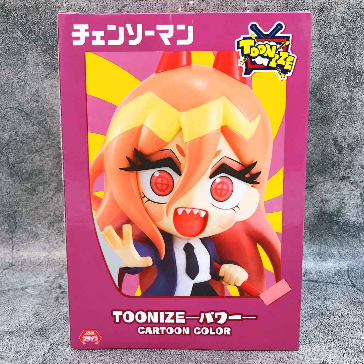 Chainsaw Man Power A Cartoon Color TOONIZE Figure FuRyu Japan AUTHENTIC +15