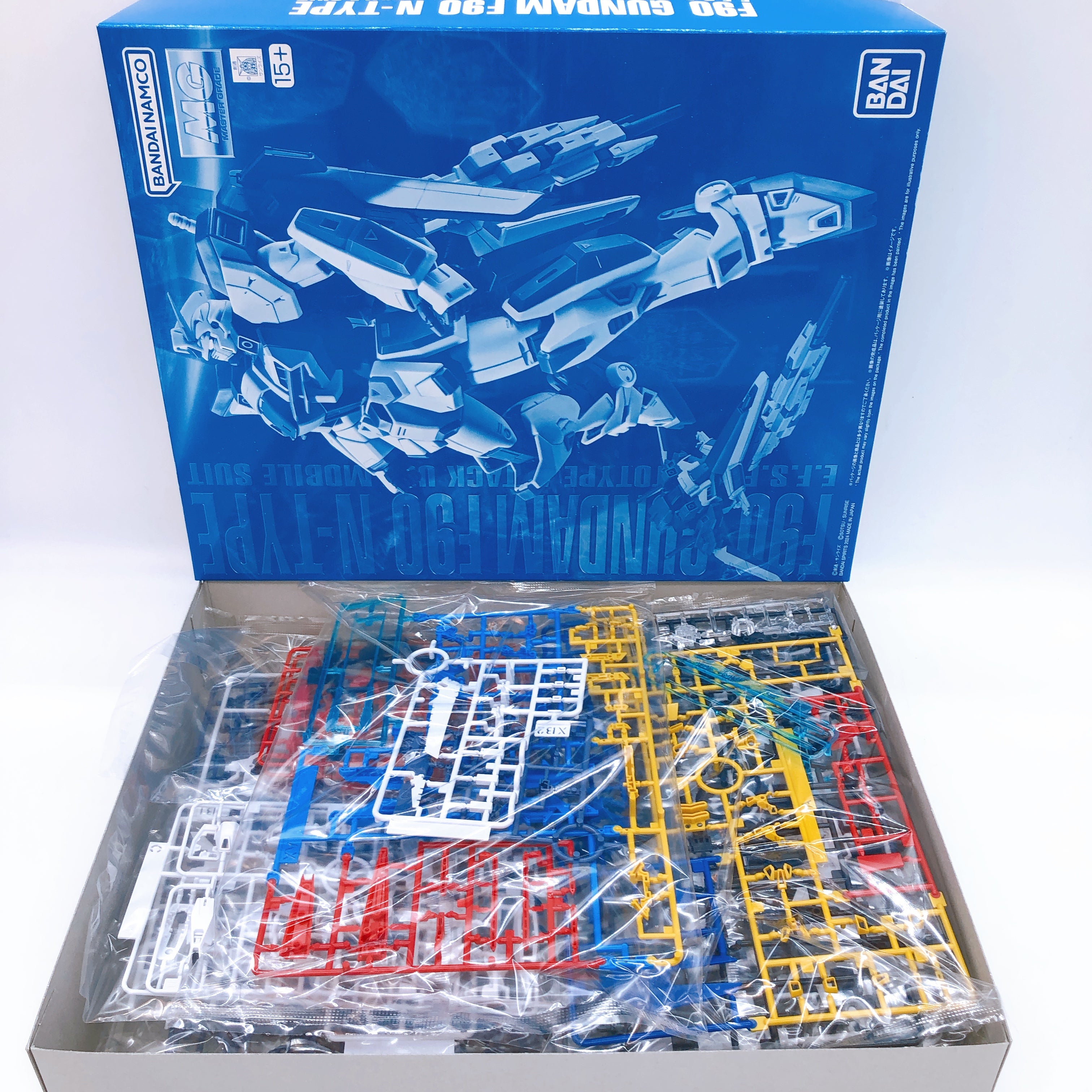 MG 1/100 Gundam F90 N-Type Gunpla Model Kit Premium Bandai Japan NEW FASTSHIP
