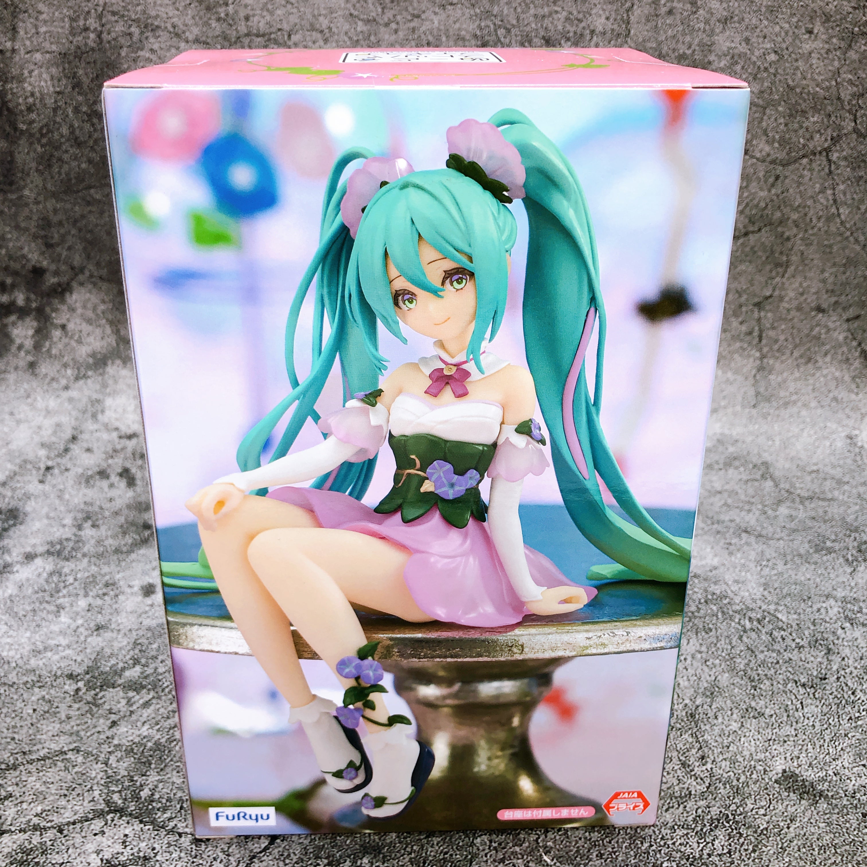 Hatsune Miku Flower Fairy Morning Glory Pink ver. Noodle Stopper Figure FuRyu
