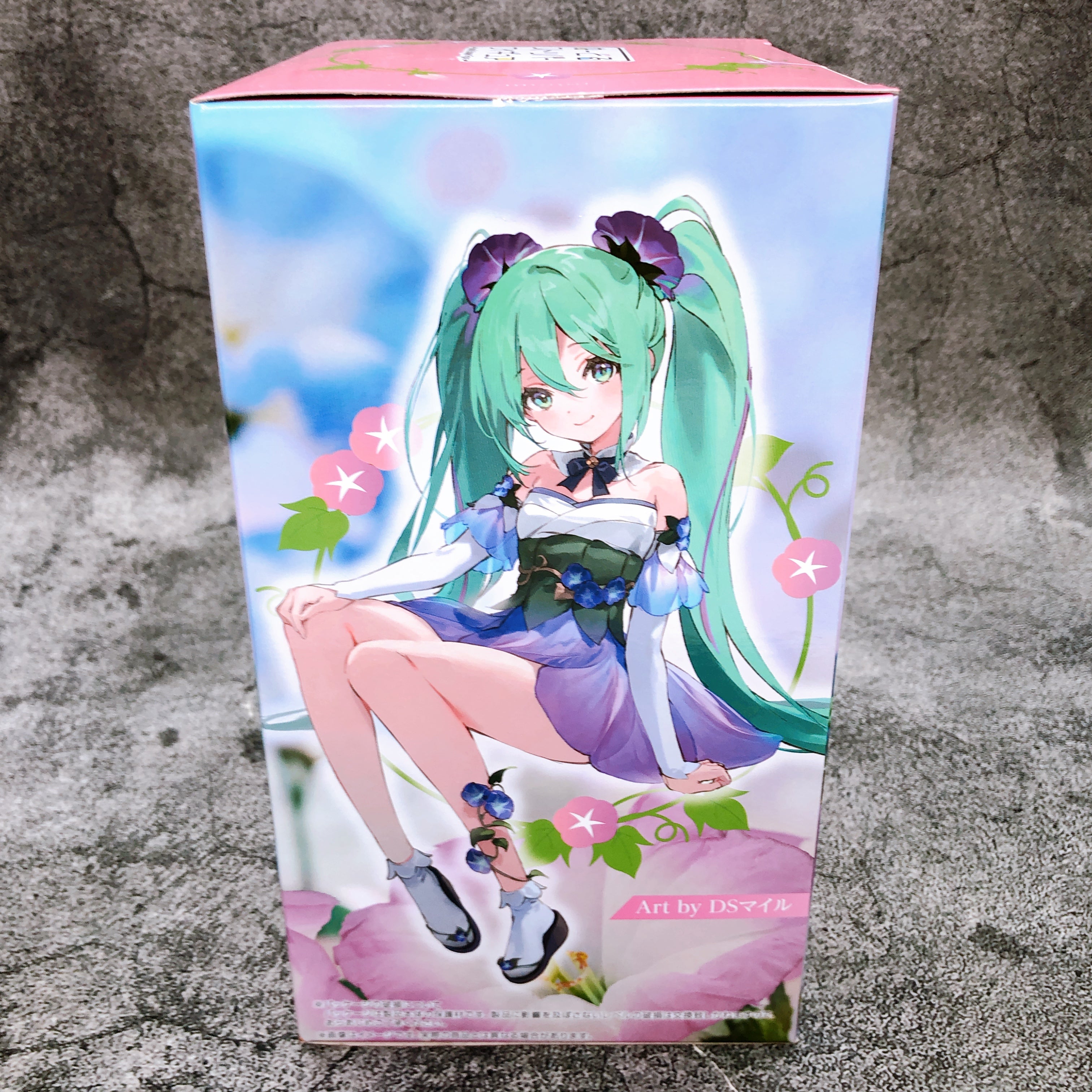 Hatsune Miku Flower Fairy Morning Glory Pink ver. Noodle Stopper Figure FuRyu