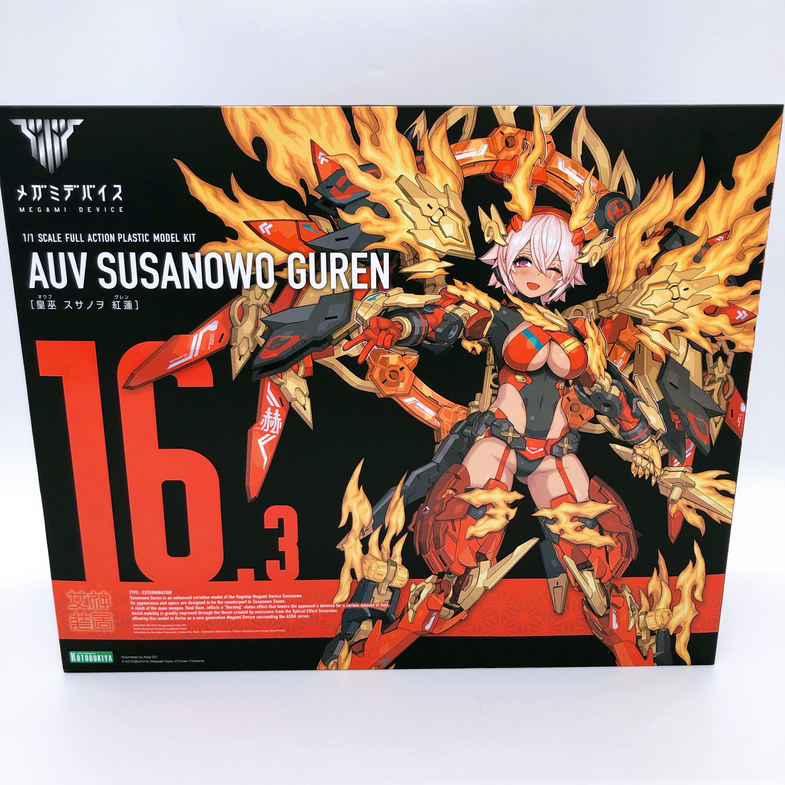 Megami Device Auv Susanowo Guren 1:1 Full Action Model Kit KOTOBUKIYA Japan NEW