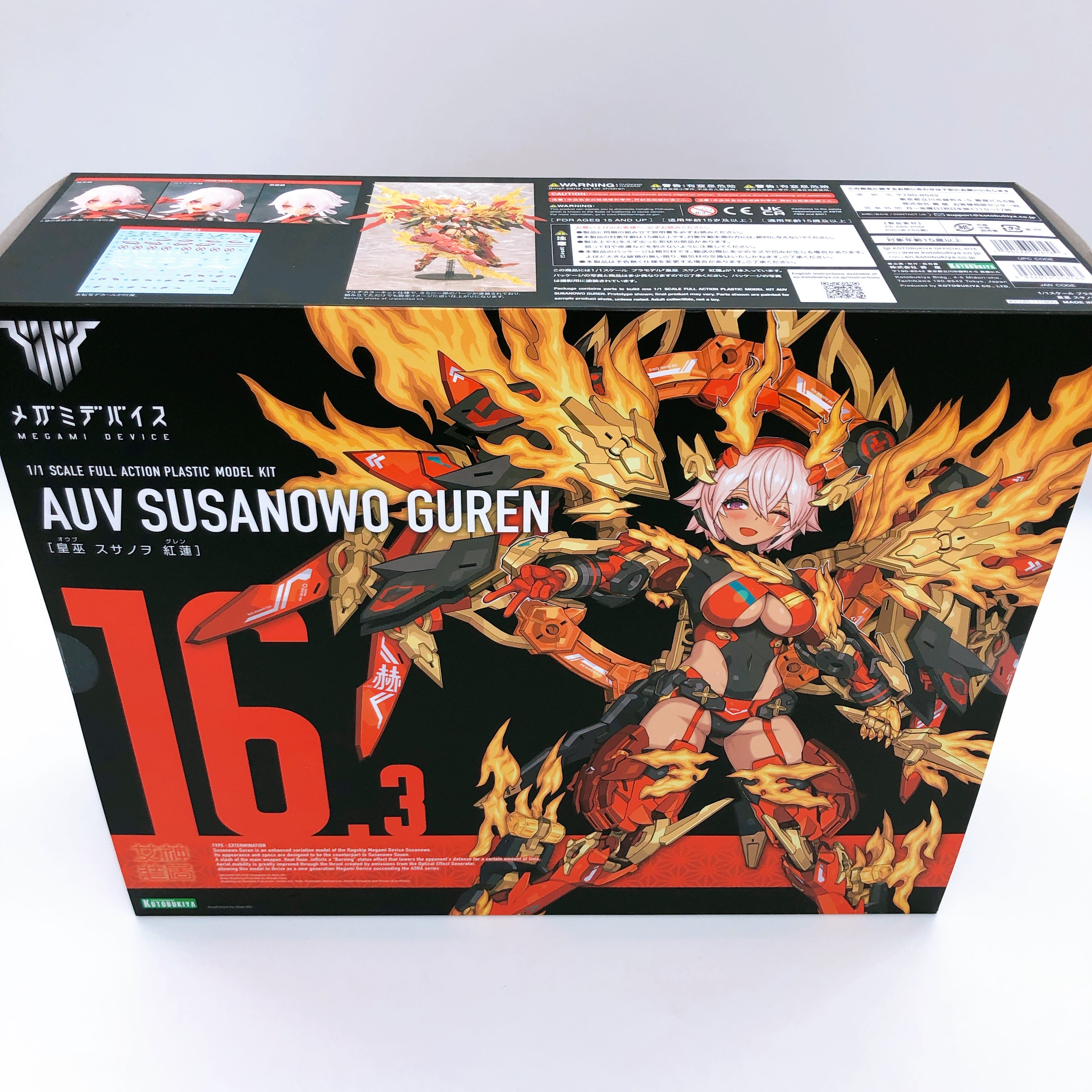 Megami Device Auv Susanowo Guren 1:1 Full Action Model Kit KOTOBUKIYA Japan NEW
