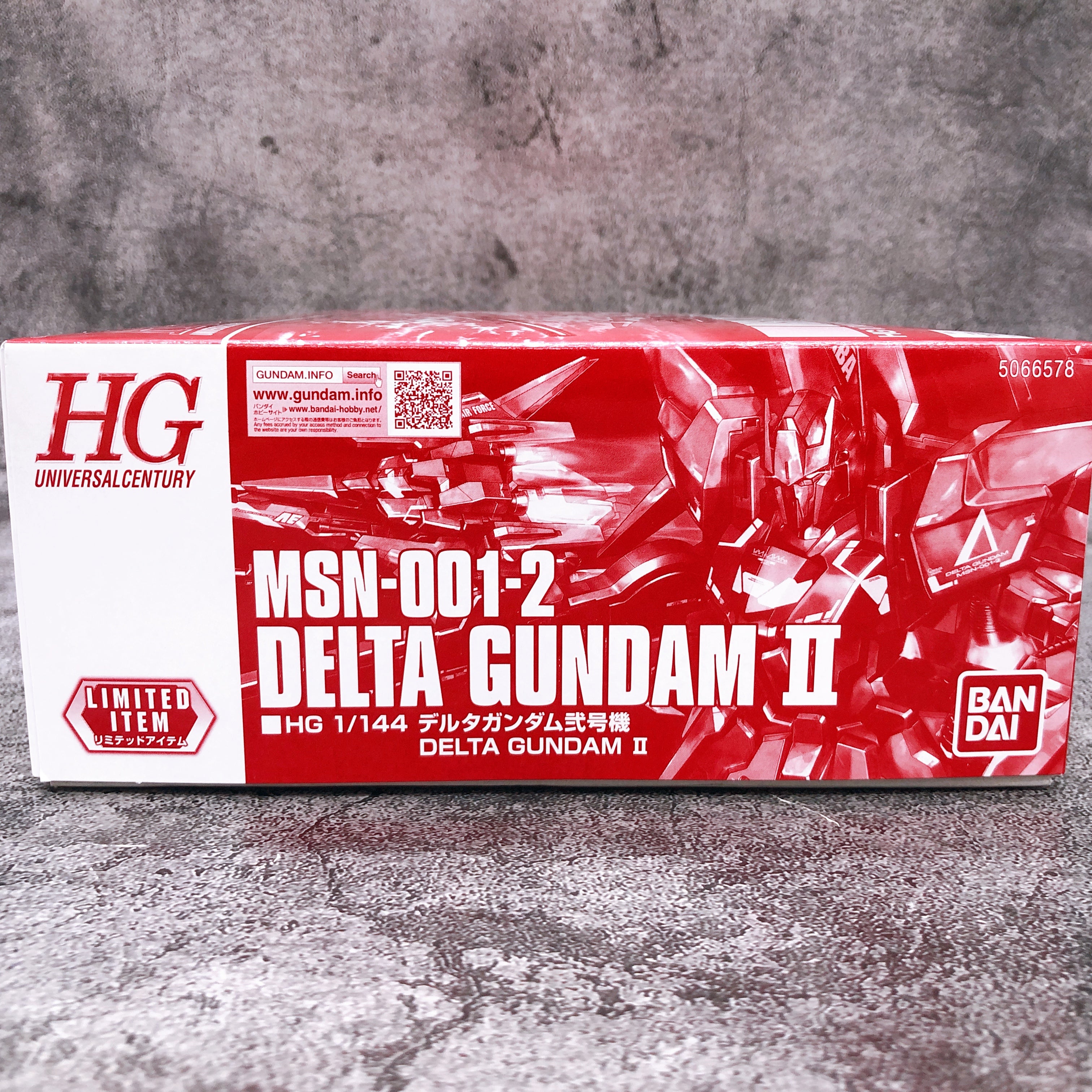 HG 1/144 Delta Gundam II Gundam Base Limited Model Kit Bandai Japan NEW FASTSHIP