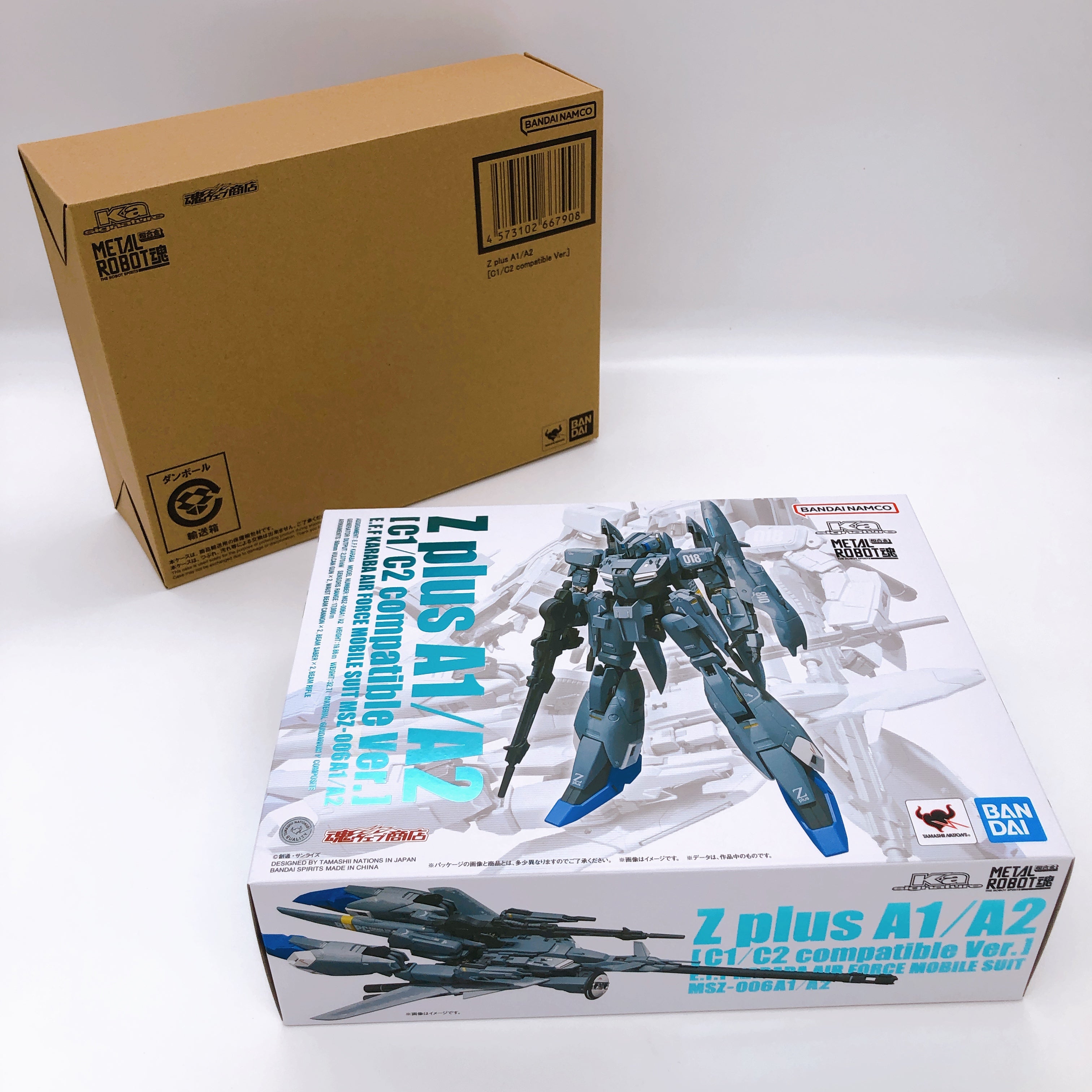 METAL ROBOT SPIRITS Ka signature Z Plus A1/A2 C1/C2 Compatible ver. Figure NEW