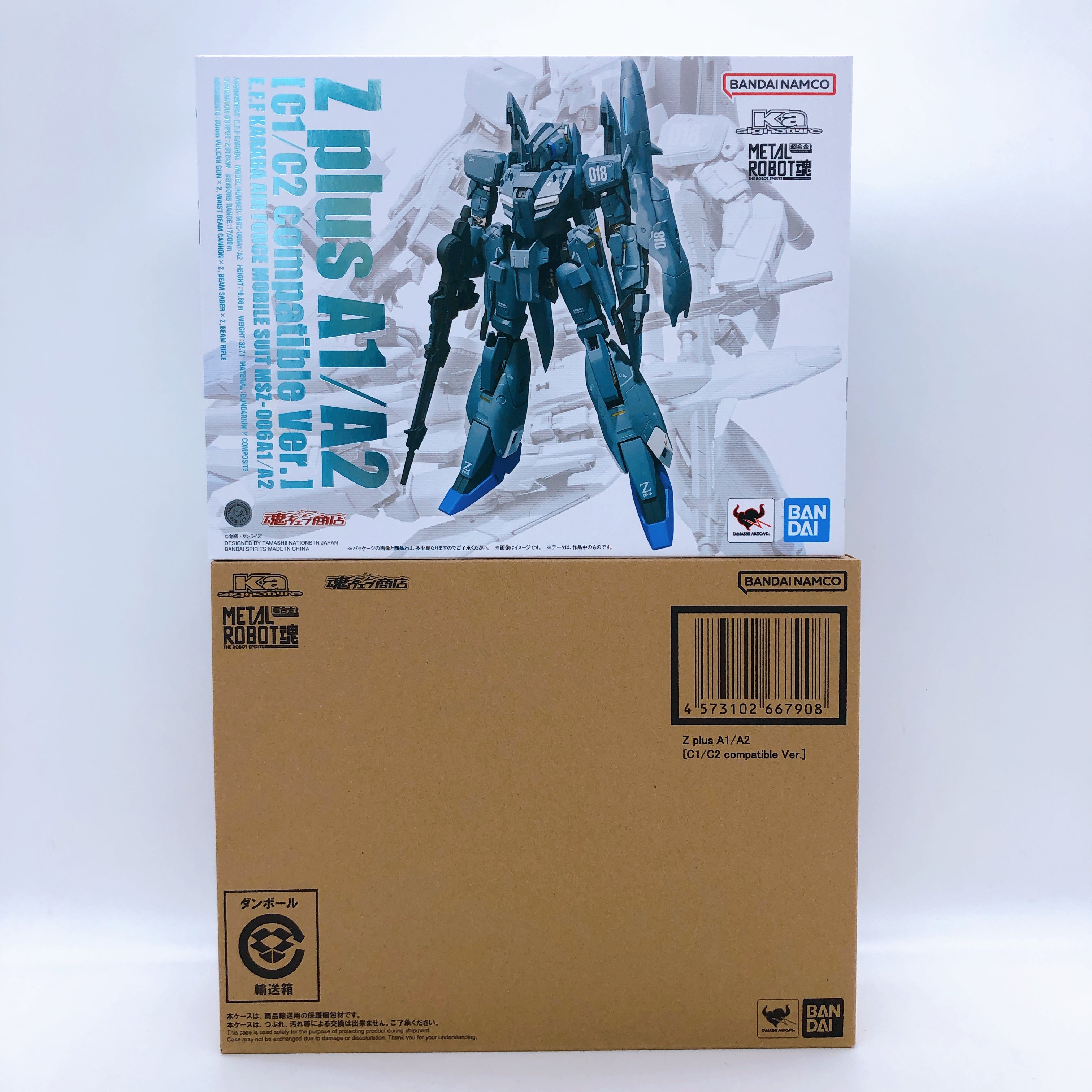 Metal Robot Spirits Ka signature Z Plus A1/A2 C1/C2 Compatible Ver Action Figure