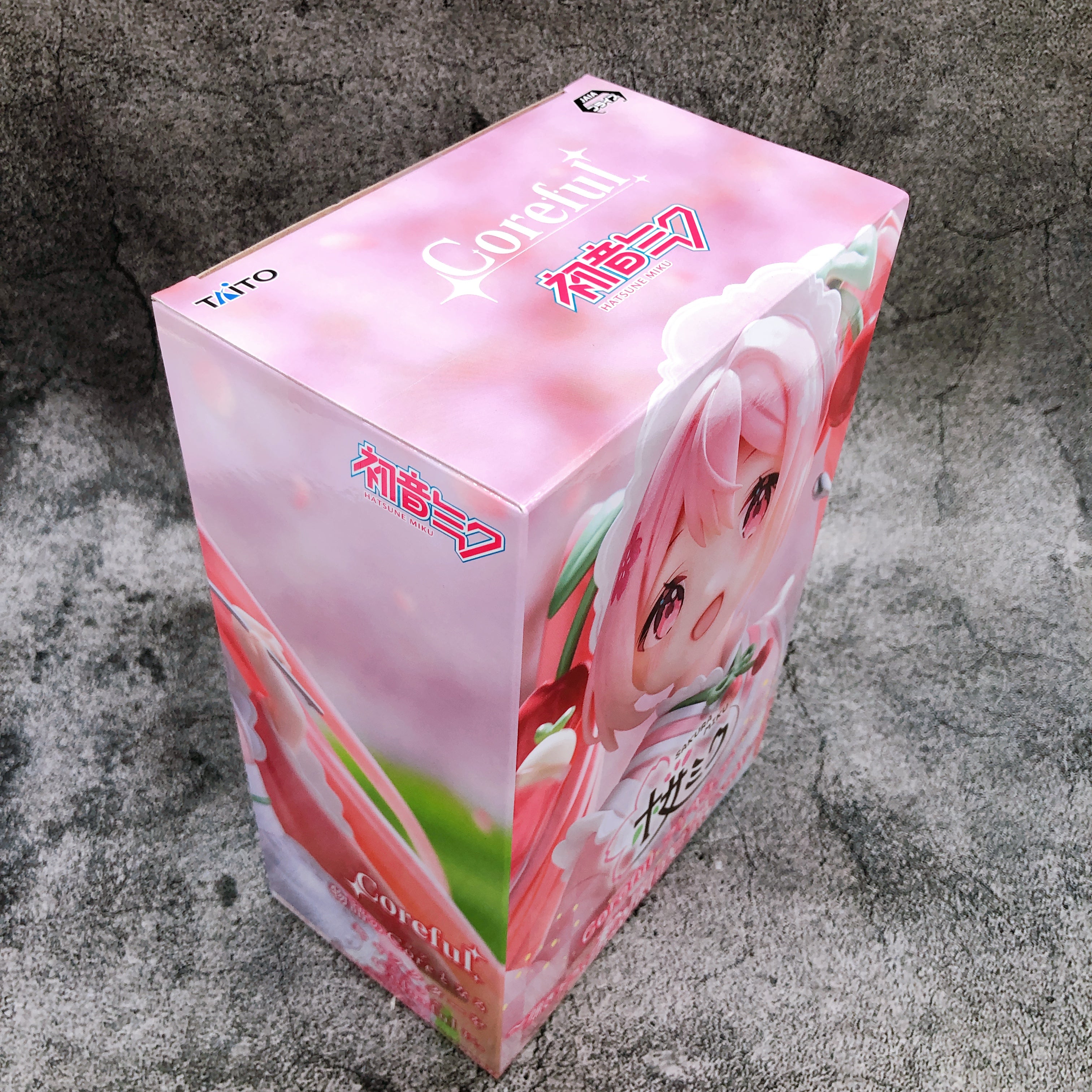 Hatsune Miku Sakura Miku Coreful Figure Wafuu Kissa ver. Taito Japan Sealed