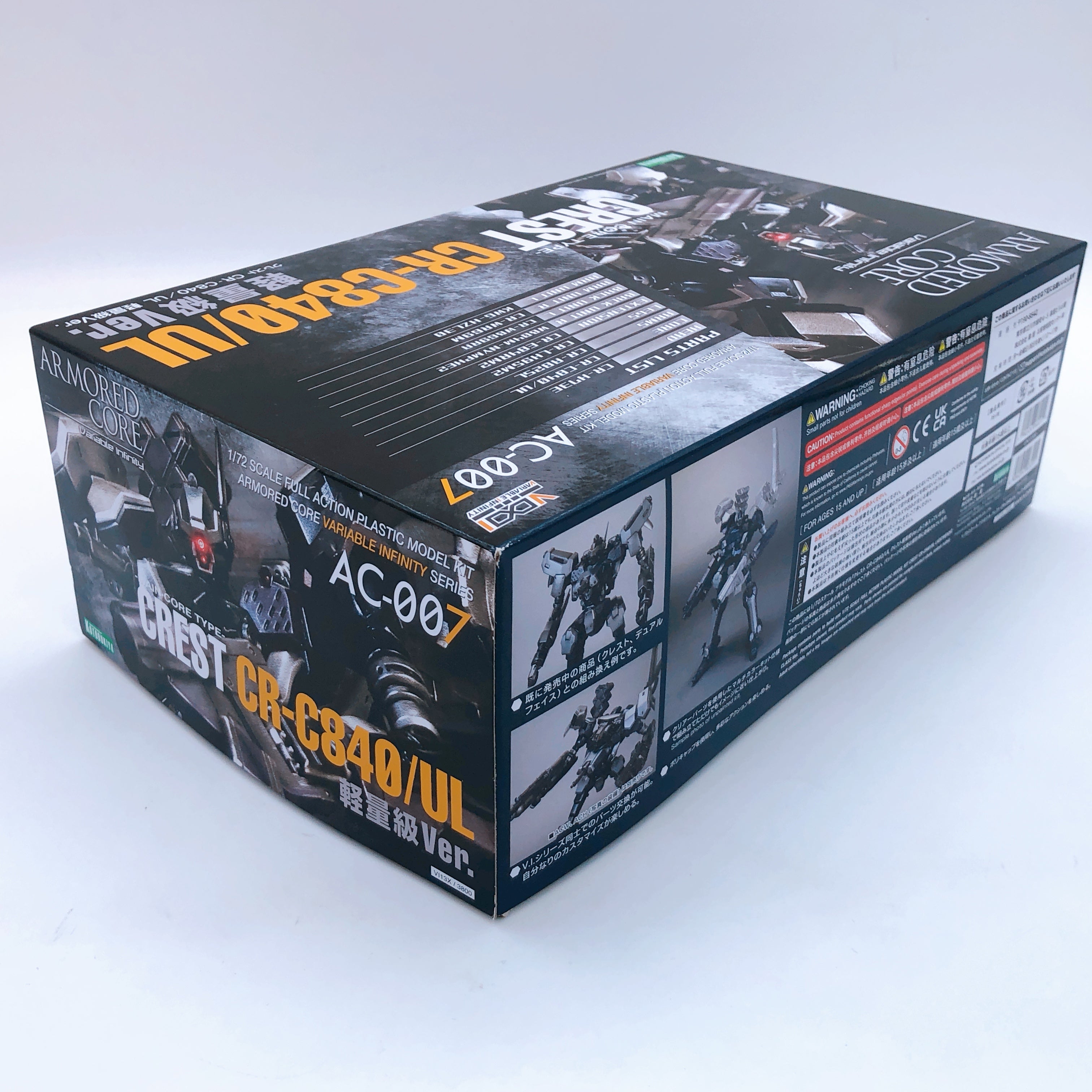Armored Core CREST CR-C840/UL Lightweight 1/72 Model Kit KOTOBUKIYA NEW FASTSHIP