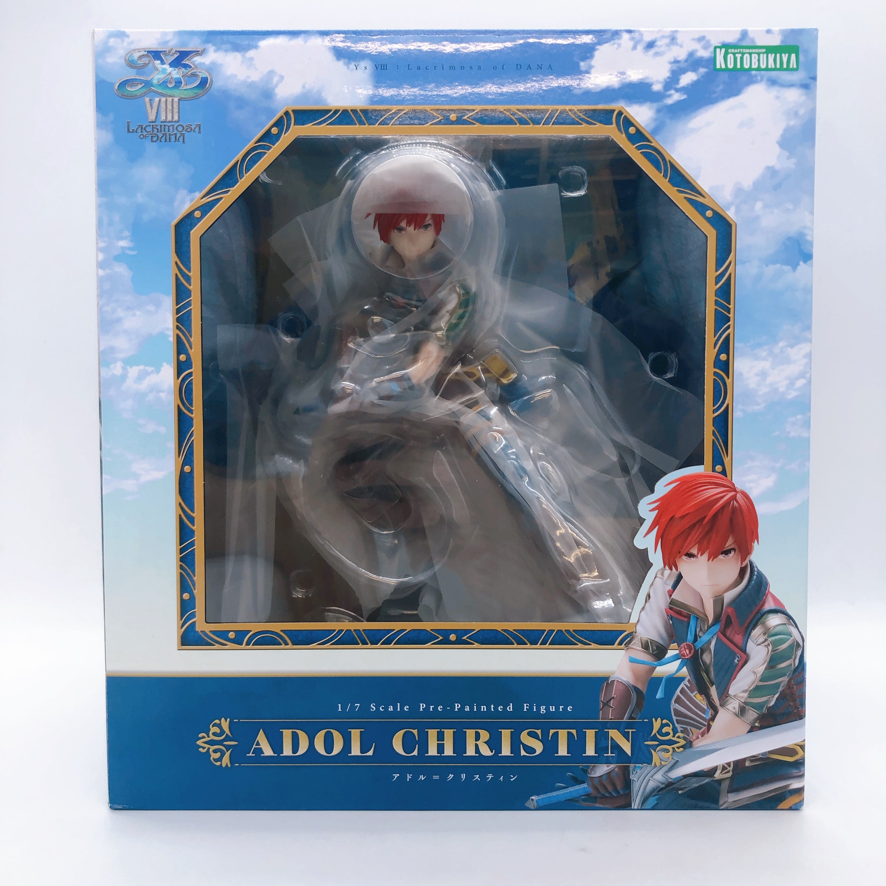 Ys VIII Lacrimosa of Dana Adol Christin 1/7 Figure KOTOBUKIYA Japan Sealed NEW