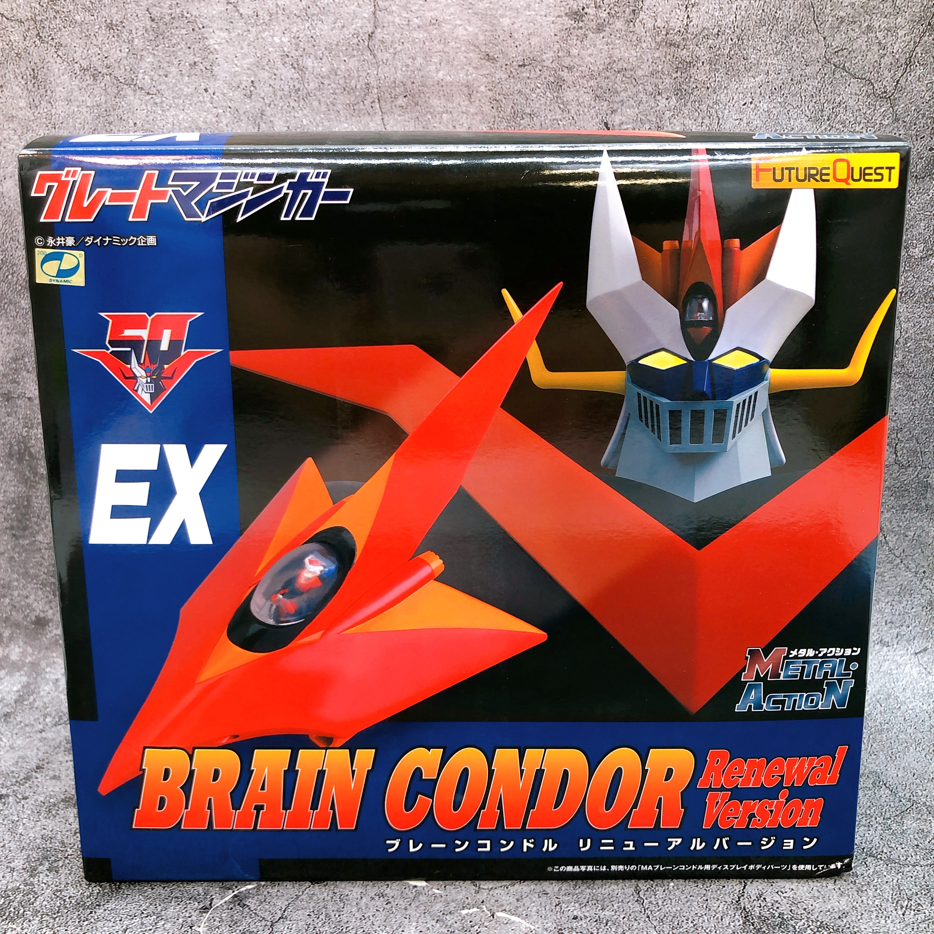 Evolution Toy Brain Condor Renewal ver. Great Mazinger Metal Action Figure NEW