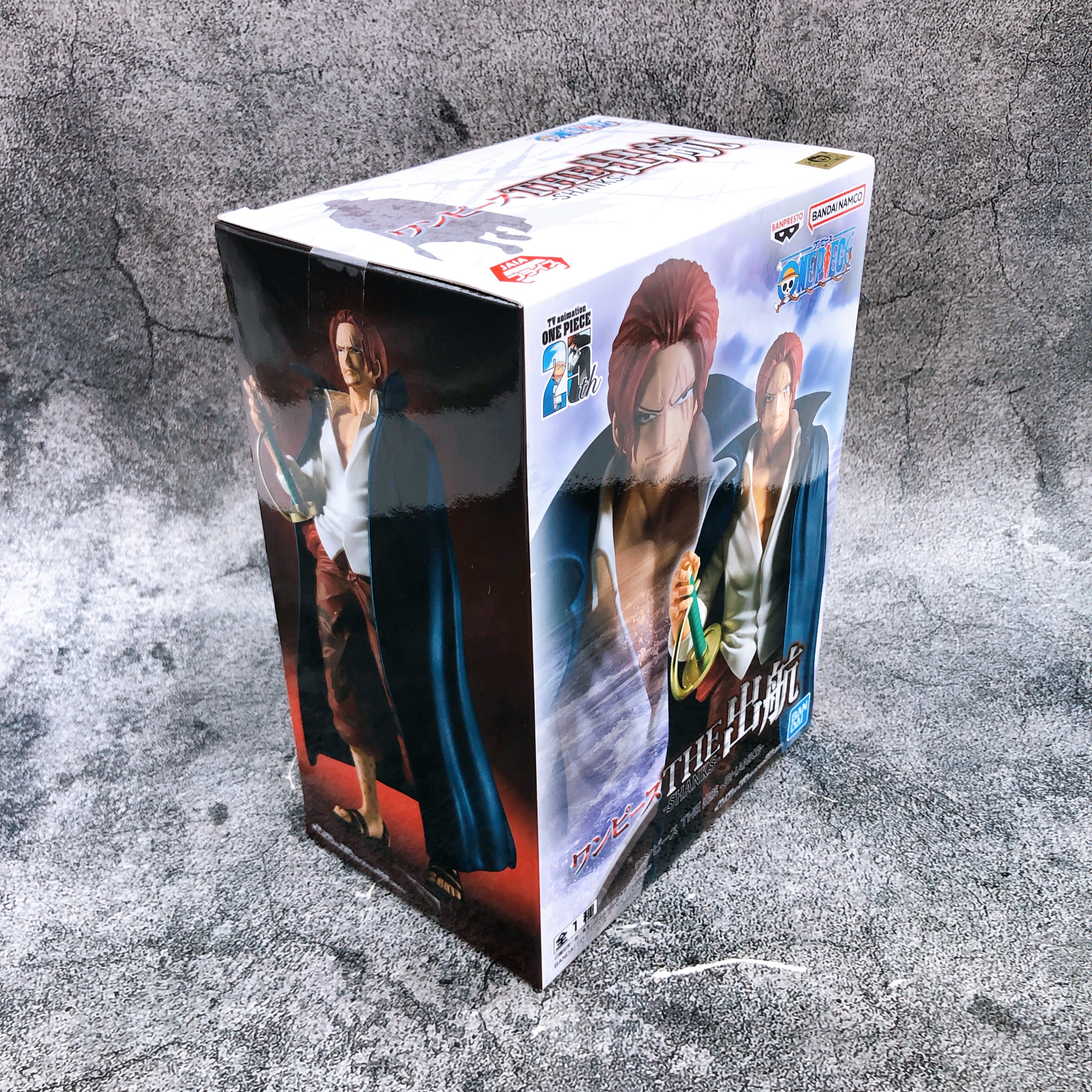 ONE PIECE Shanks The Departure Figure BANPRESTO Japan Sealed FASTSHIP NEW