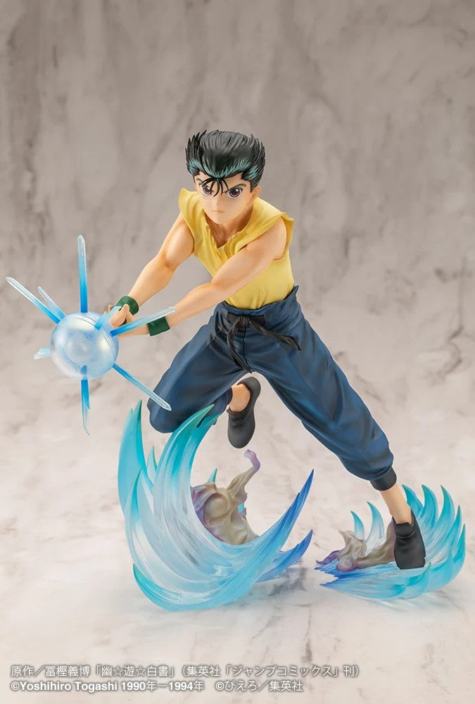 (w/Bonus) Yu Yu Hakusho Yusuke Urameshi Ver.2 ARTFX J Figure KOTOBUKIYA Sealed