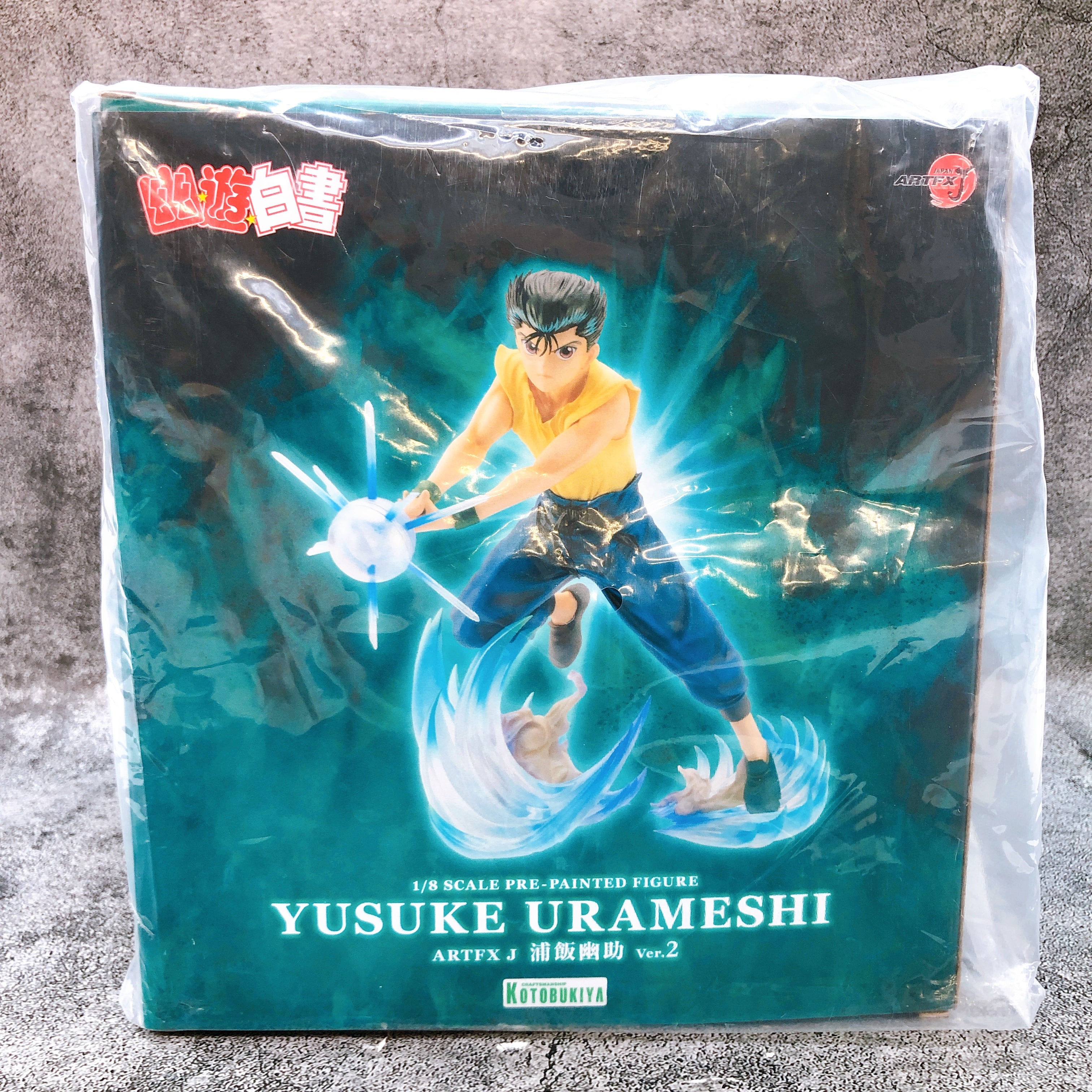 (w/Bonus) Yu Yu Hakusho Yusuke Urameshi Ver.2 ARTFX J Figure KOTOBUKIYA Sealed