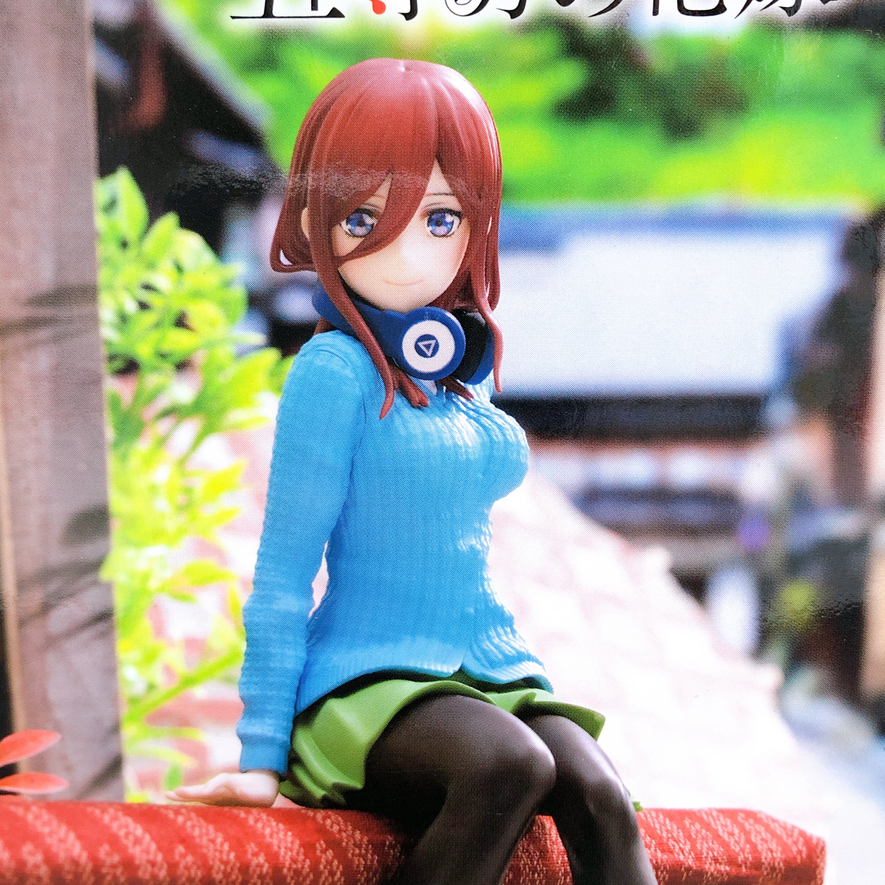 The Quintessential Quintuplets Miku Nakano Chokonose Premium Figure SEGA Japan
