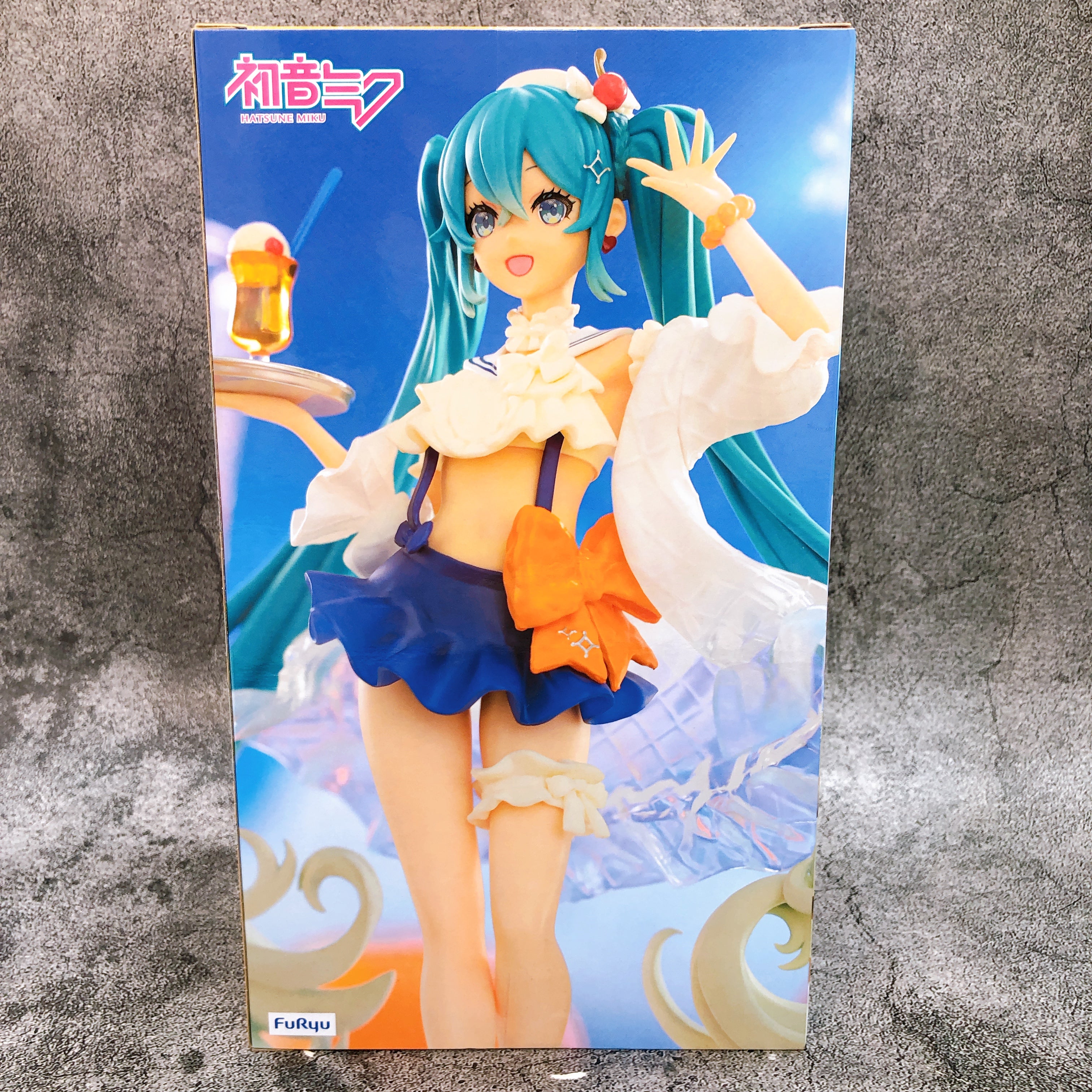 Hatsune Miku Tropical Juice ver. Exc∞d Creative Figure SweetSweets FuRyu NEW