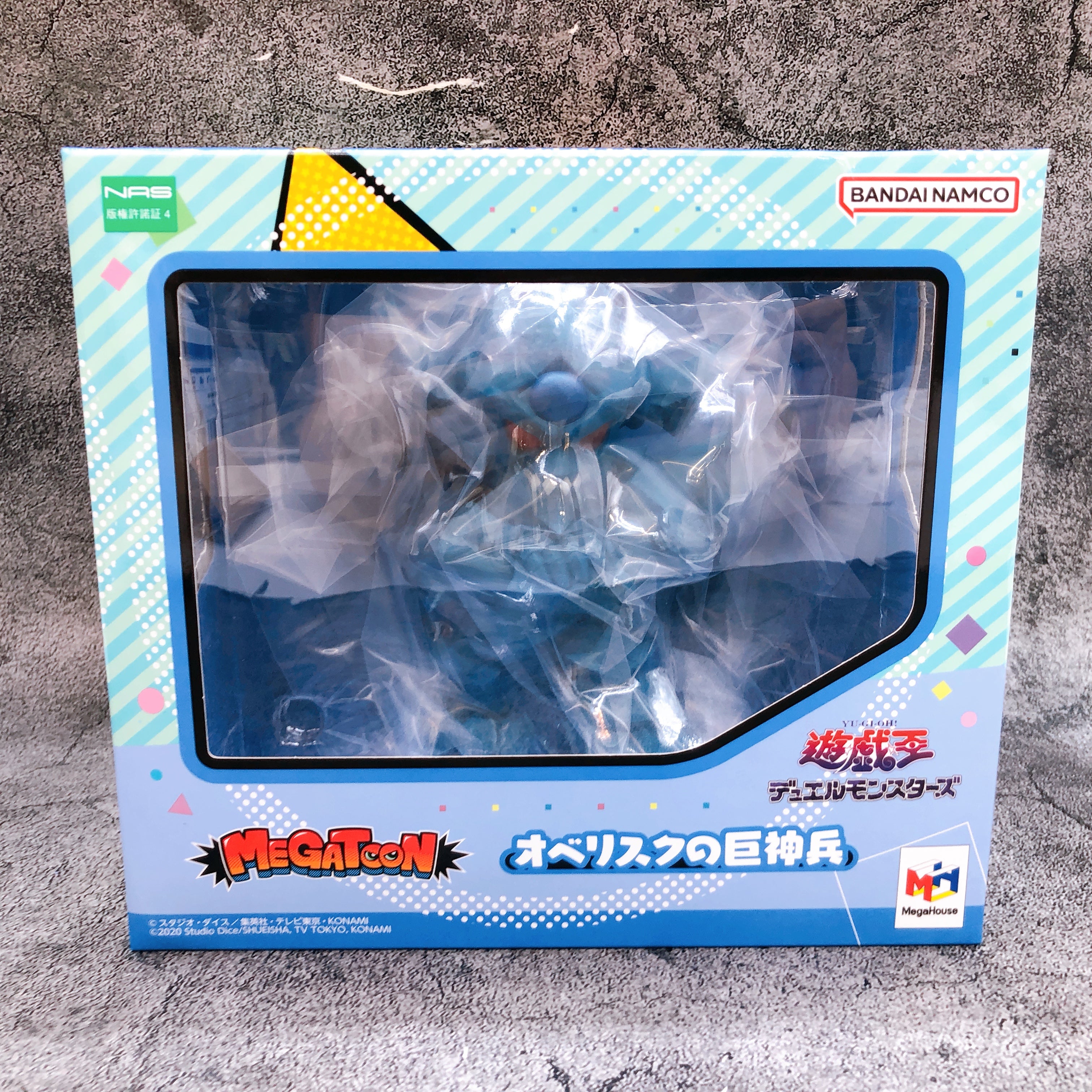 Yu-Gi-Oh! Obelisk the Tormentor Megatoon Figure MegaHouse Japan AUTHENTIC Sealed