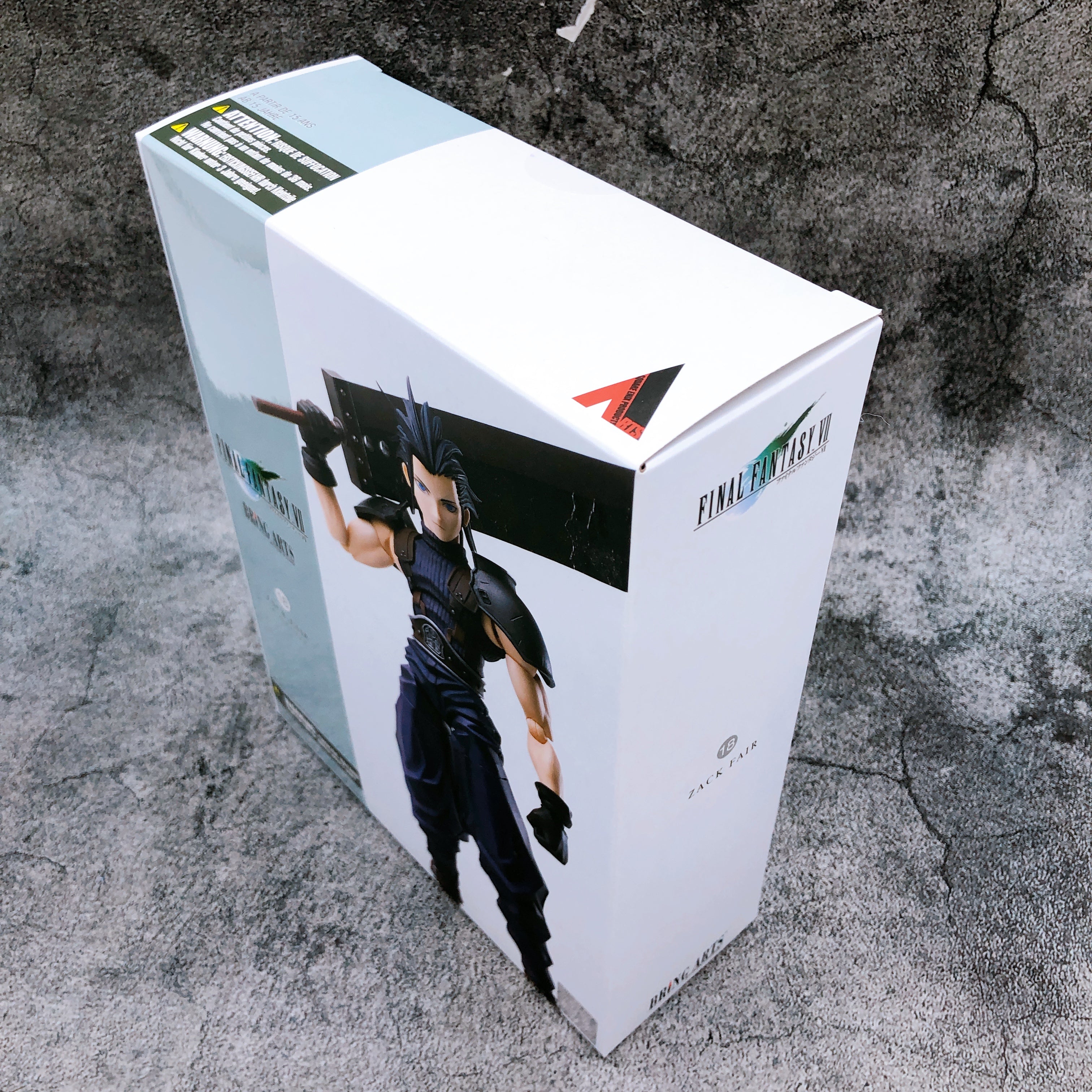 BRING ARTS Zack Fair Final Fantasy VII FF7 Action Figure Square Enix Japan NEW