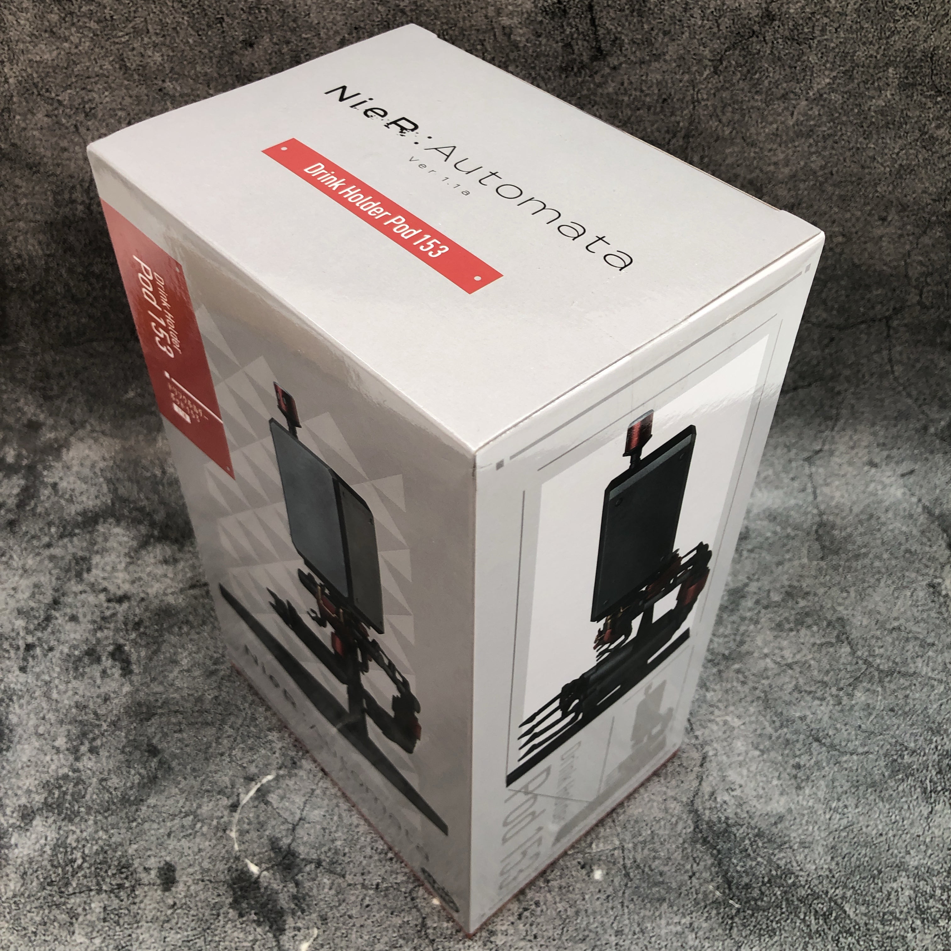 NieR Automata Version 1.1a Drink Holder Pod 153 Japan Toy Figure NEW