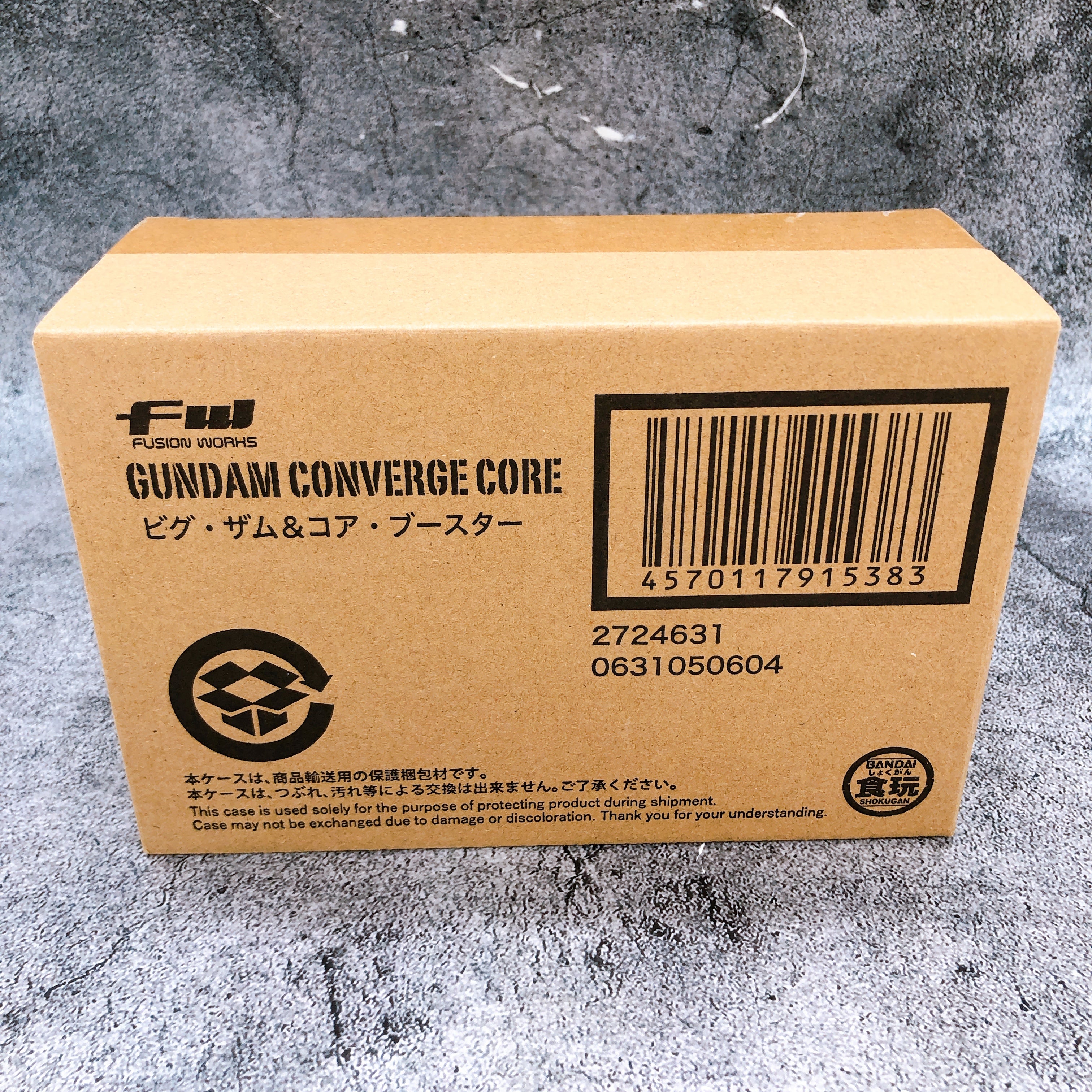 FW GUNDAM CONVERGE CORE Byg-Zam & Core Booster Figure Premium Bandai AUTHENTIC