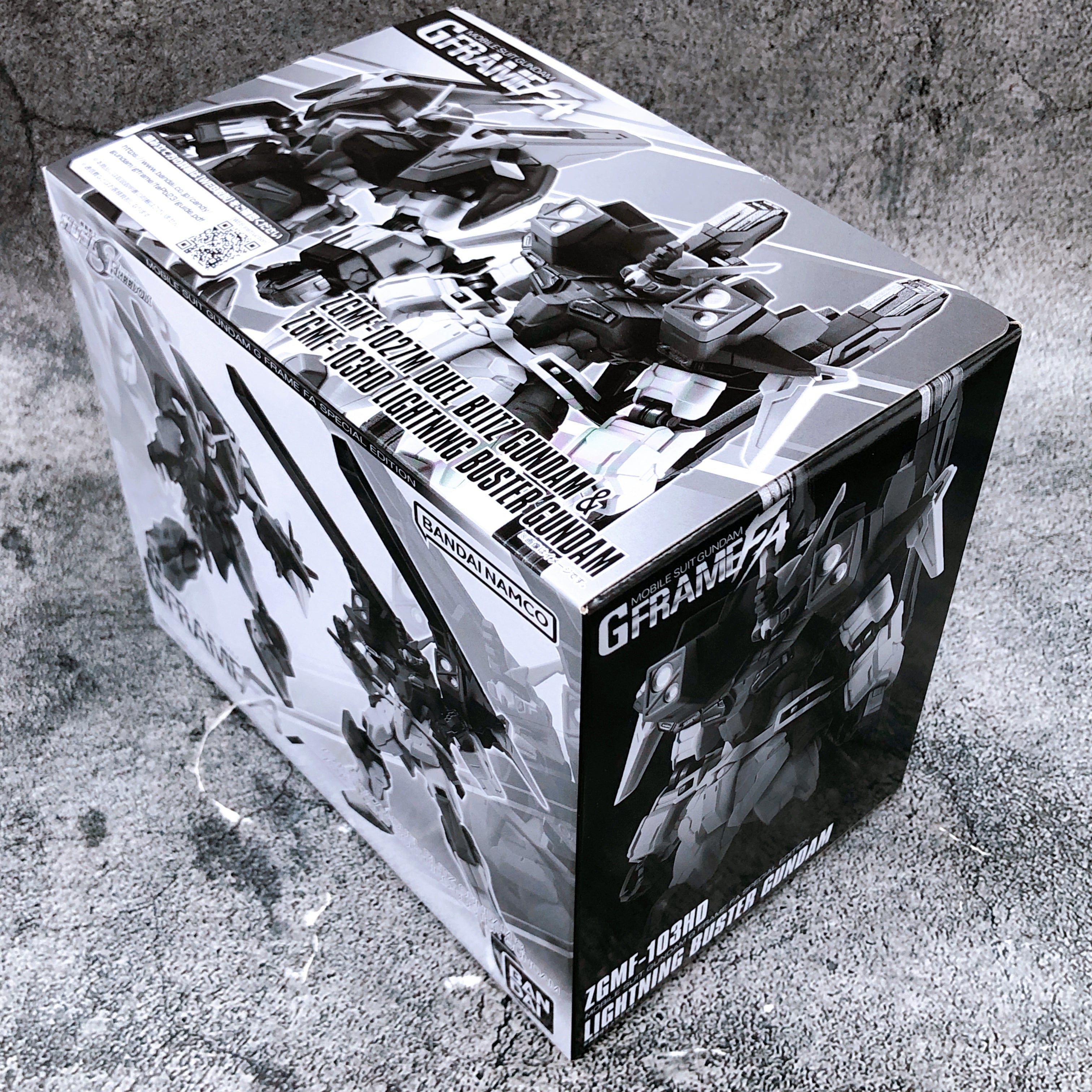 G Frame FA Duel Blitz Gundam & Lightning Buster Gundam ZGMF-1027M 103HD NEW