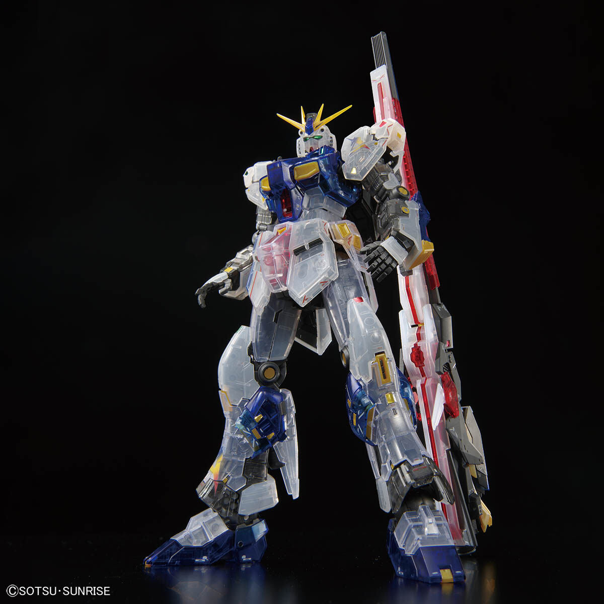 RG 1/144 RX-93ff Nu Gundam Clear Color GUNDAM SIDE-F Limited Model Kit Bandai