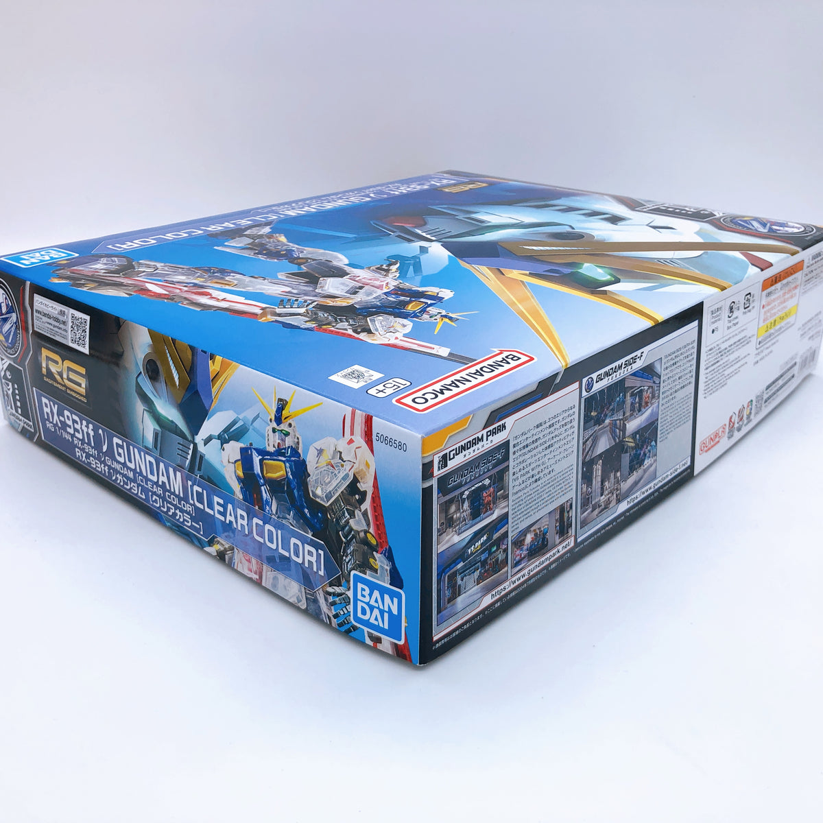 RG 1/144 RX-93ff Nu Gundam Clear Color GUNDAM SIDE-F Limited Model Kit Bandai