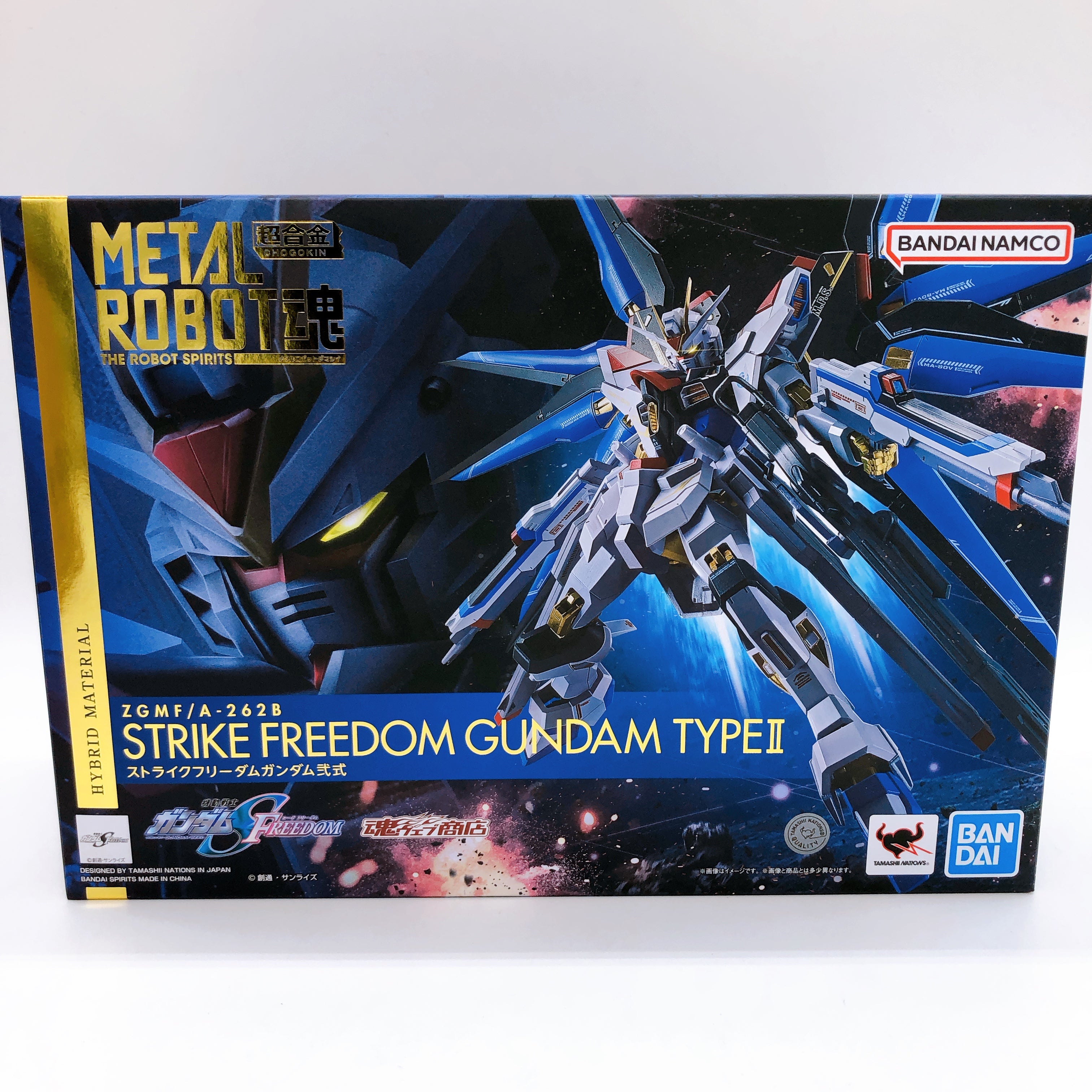 Metal Robot Spirits SIDE MS Strike Freedom Gundam Type II Figure Bandai FASTSHIP