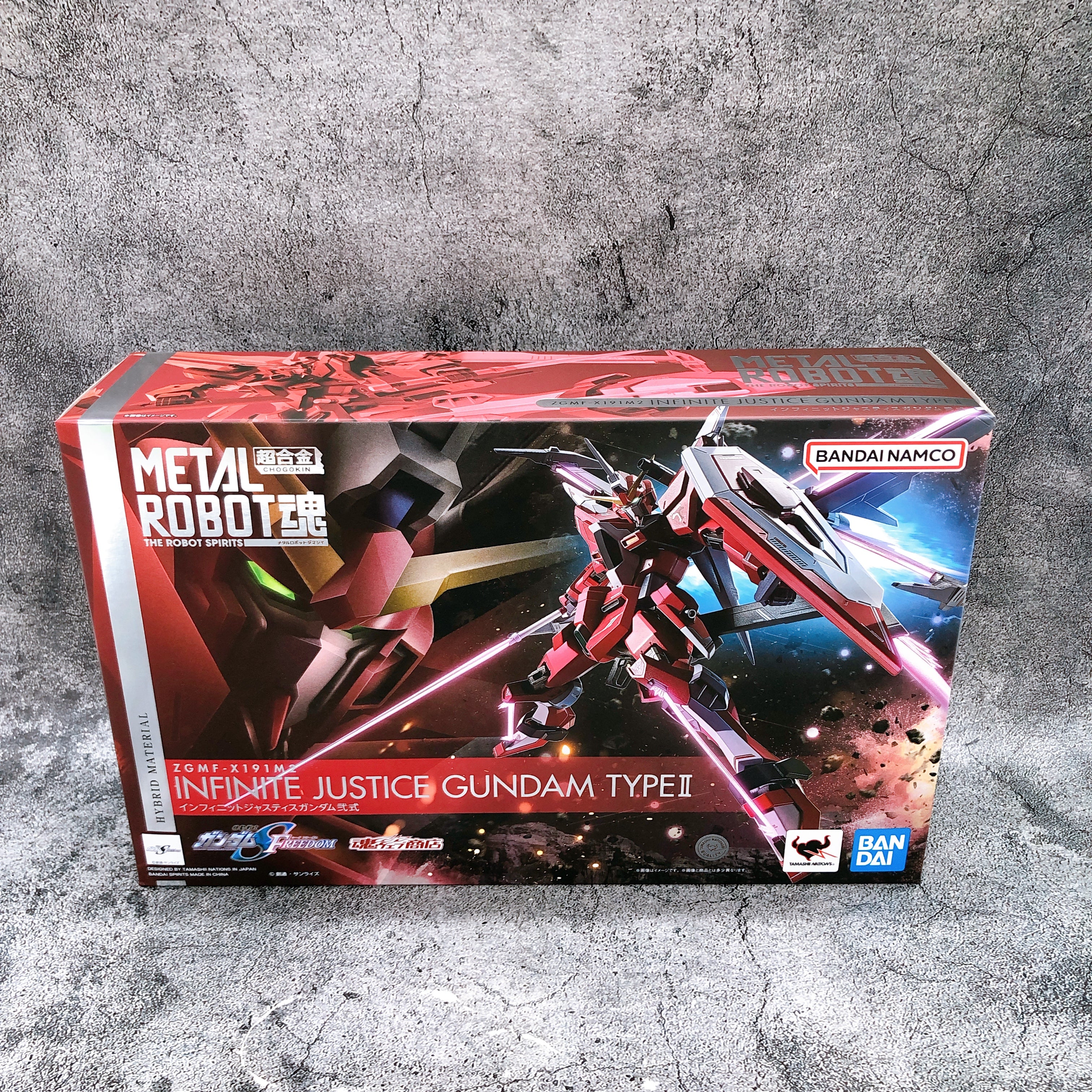 METAL ROBOT SPIRITS Infinite Justice Gundam TypeII Action Figure Japan Sealed