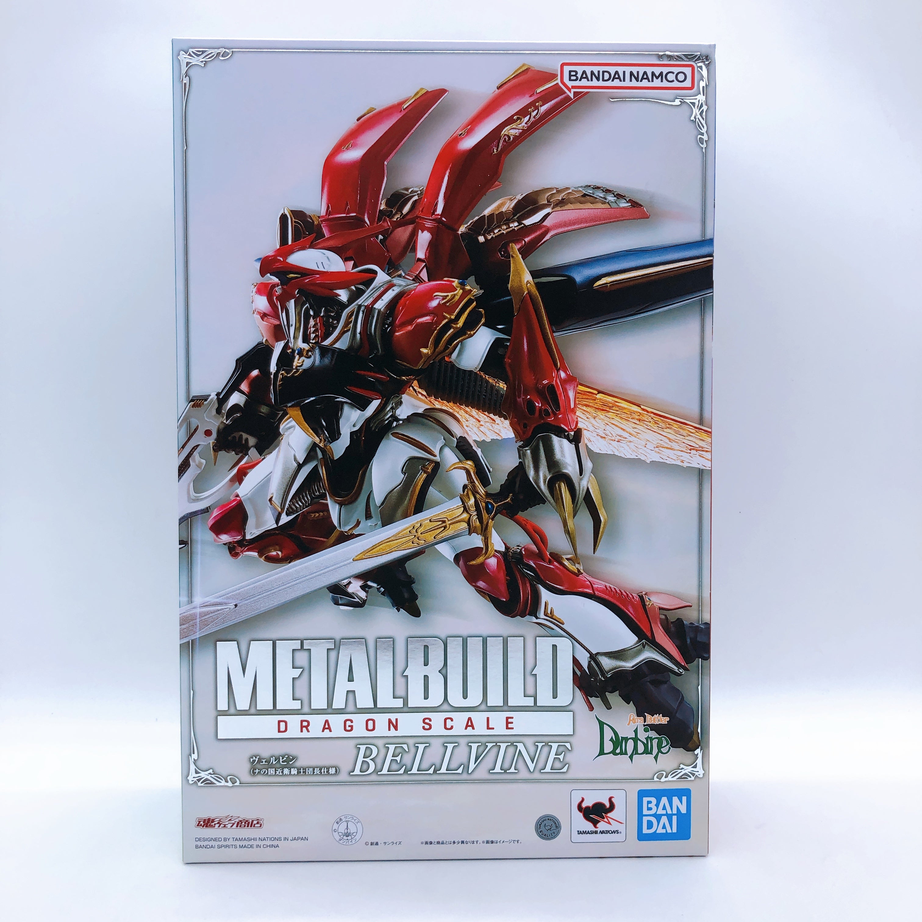 Metal Build Dragon Scale Bellvine Aura Battler Dunbine Action Figure Bandai