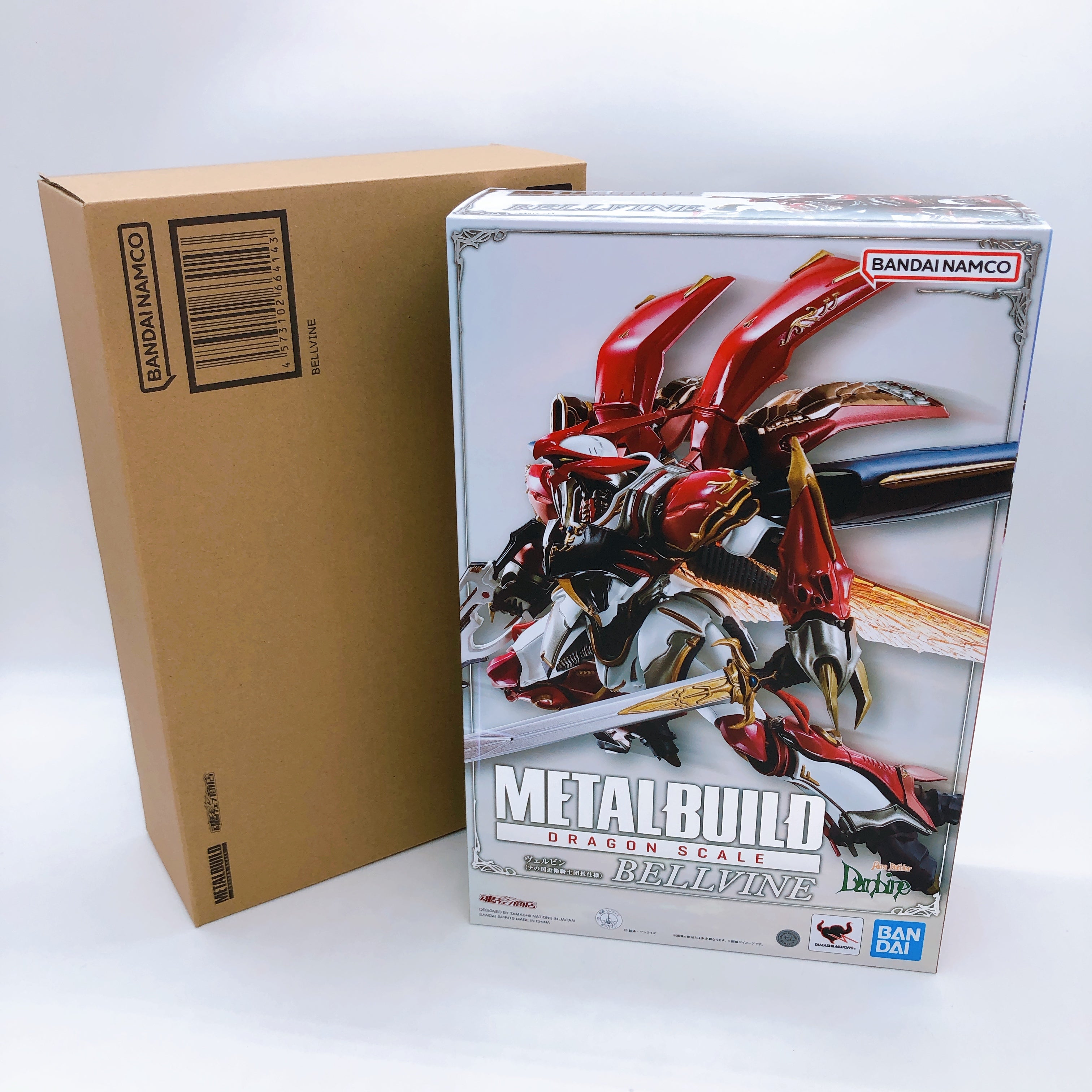METAL BUILD Dragon Scale Bellvine Figure Aura Battler Dunbine Bandai Japan NEW