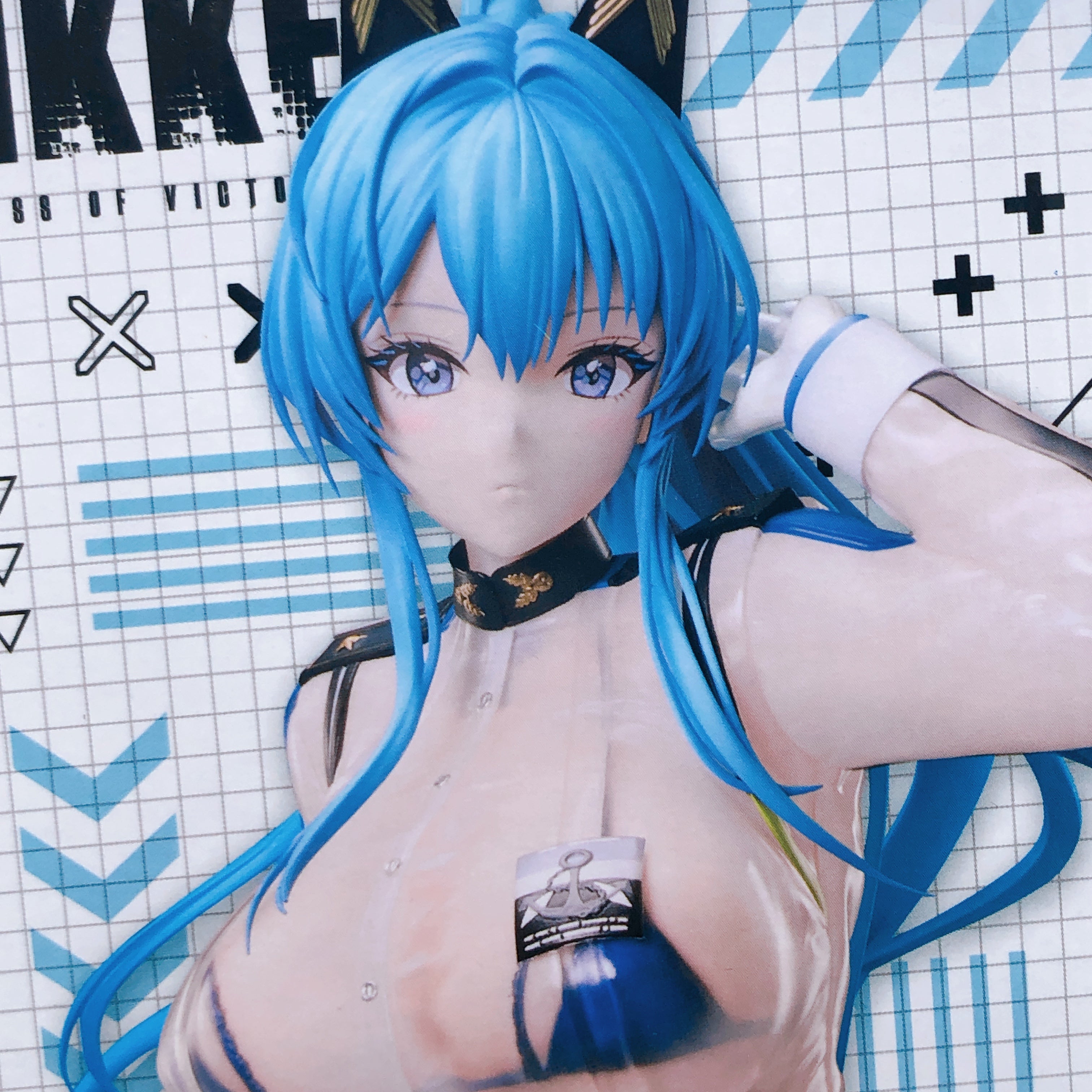 Goddess of Victory NIKKE Helm Aquamarine 1/4 Figure FREEing Japan Sealed NEW