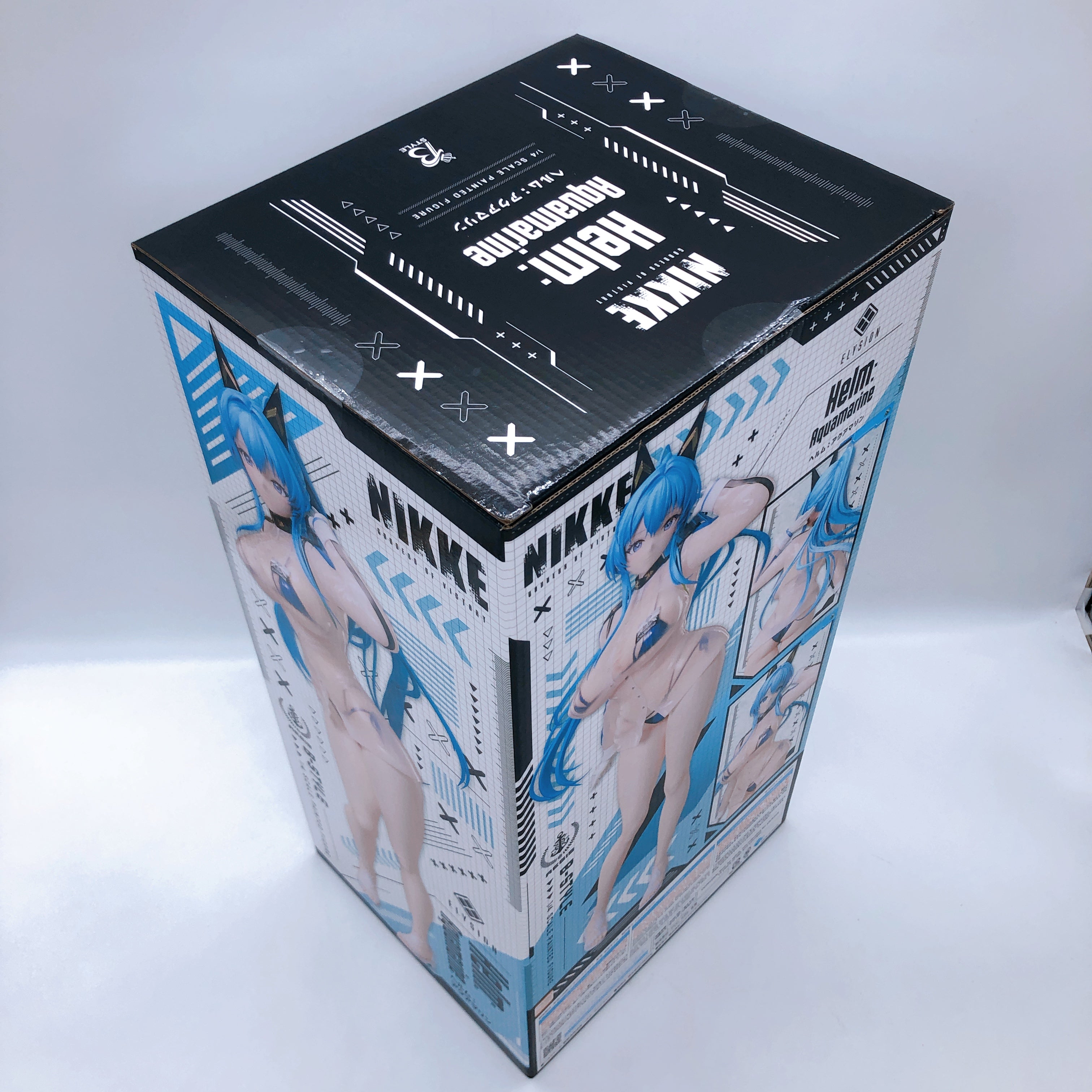 Goddess of Victory NIKKE Helm Aquamarine 1/4 Figure FREEing Japan Sealed NEW