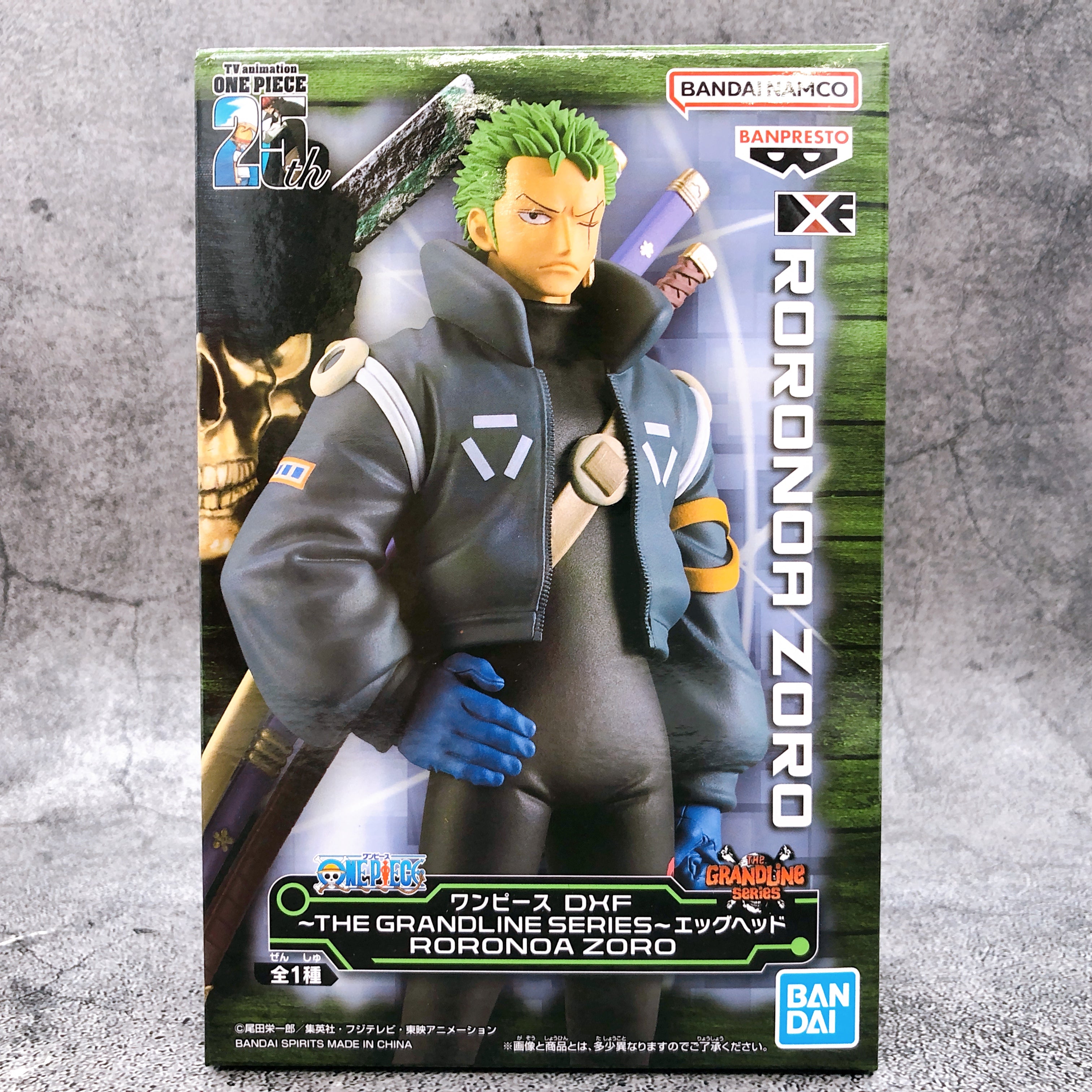 ONE PIECE Roronoa Zoro Egghead Arc DXF THE GRANDLINE SERIES Figure BANPRESTO