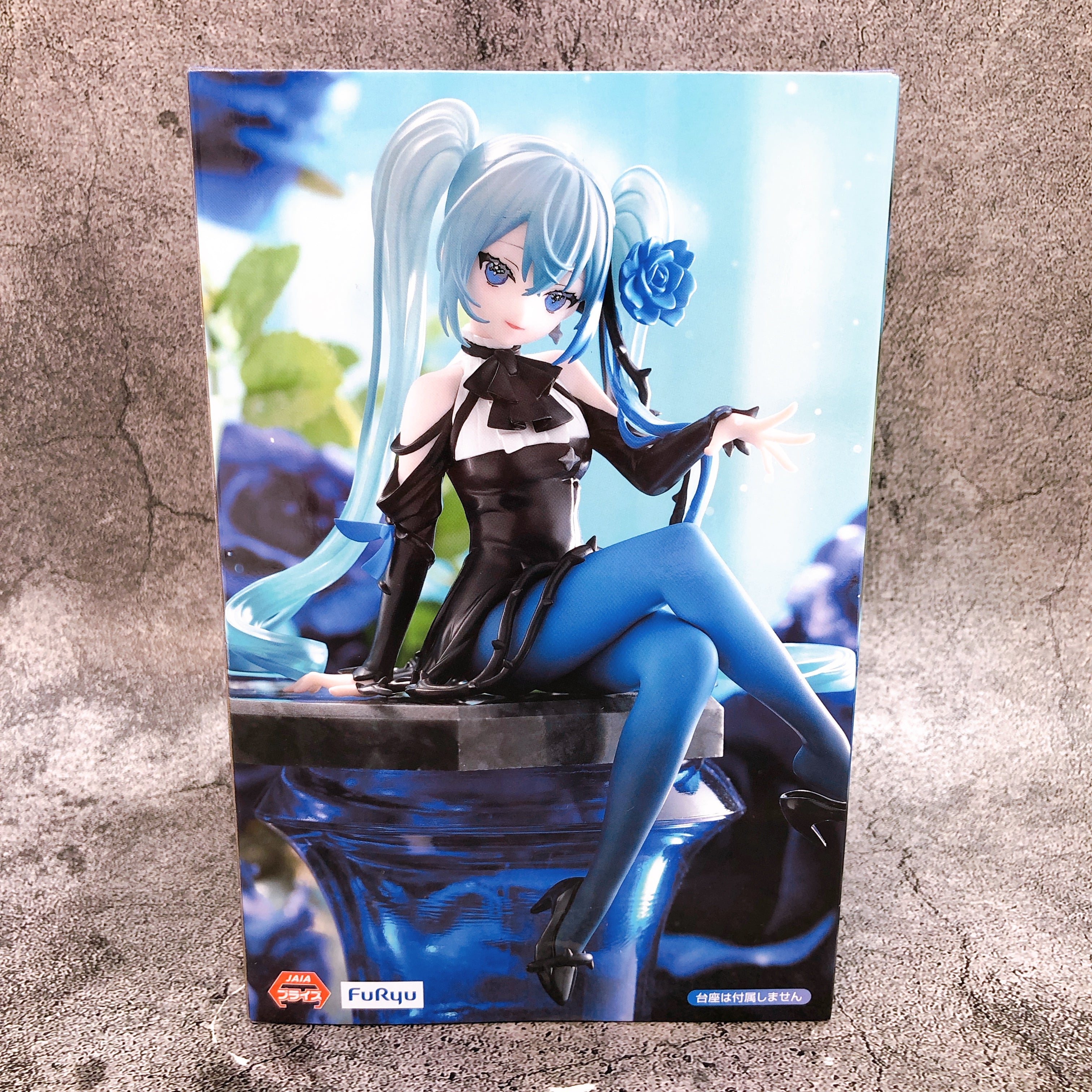 Hatsune Miku Flower Fairy Blue Rose Noodle Stopper Figure FuRyu Japan Sealed