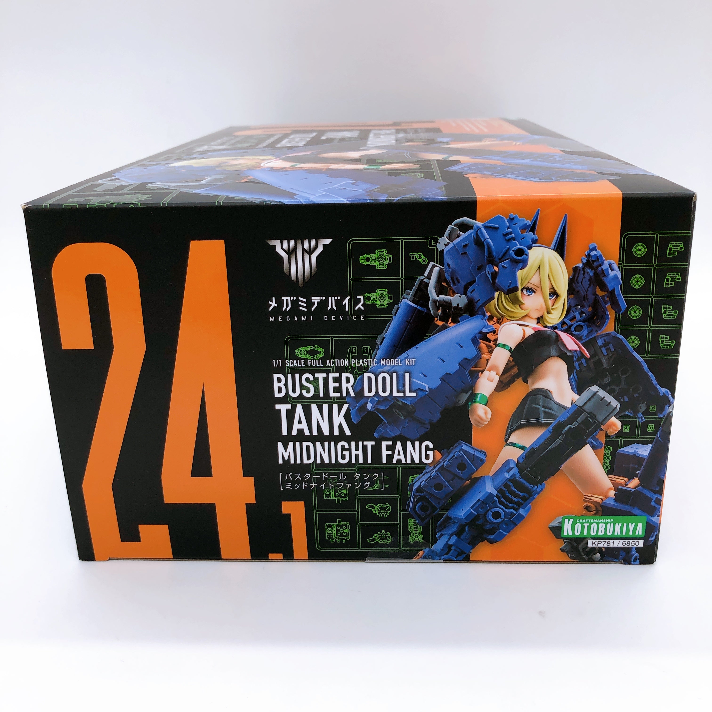 Megami Device Buster Doll Tank Midnight Fang 1:1 Model Kit KOTOBUKIYA Japan NEW