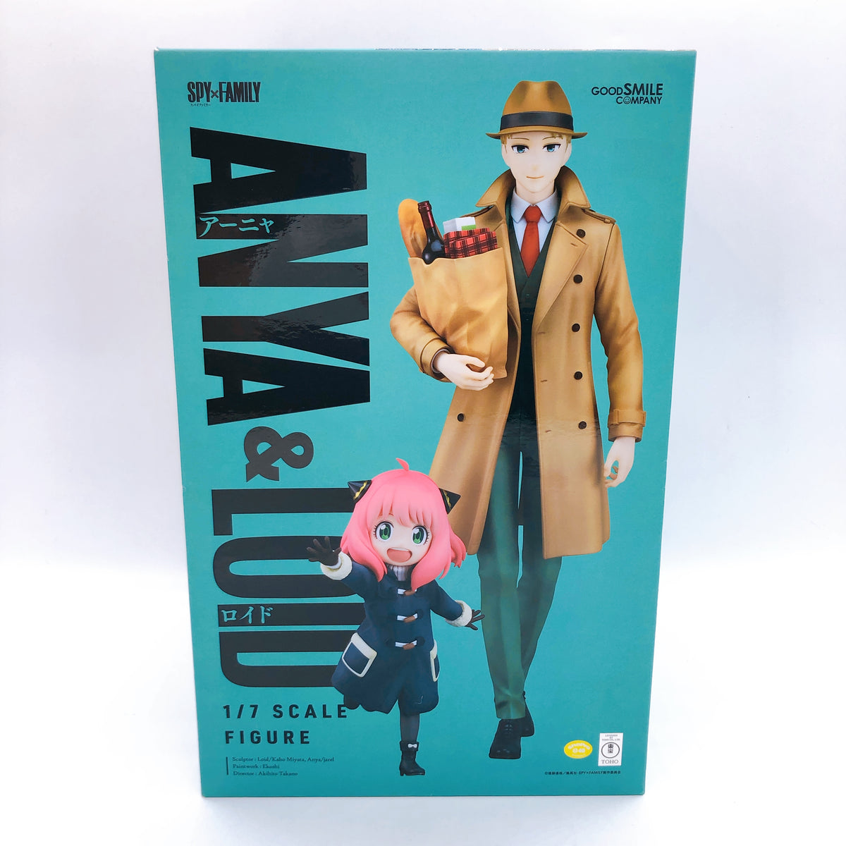 SPY X FAMILY Anya & Loid 1/7 Scale Figure Good Smile Company Japan AUTHENTIC