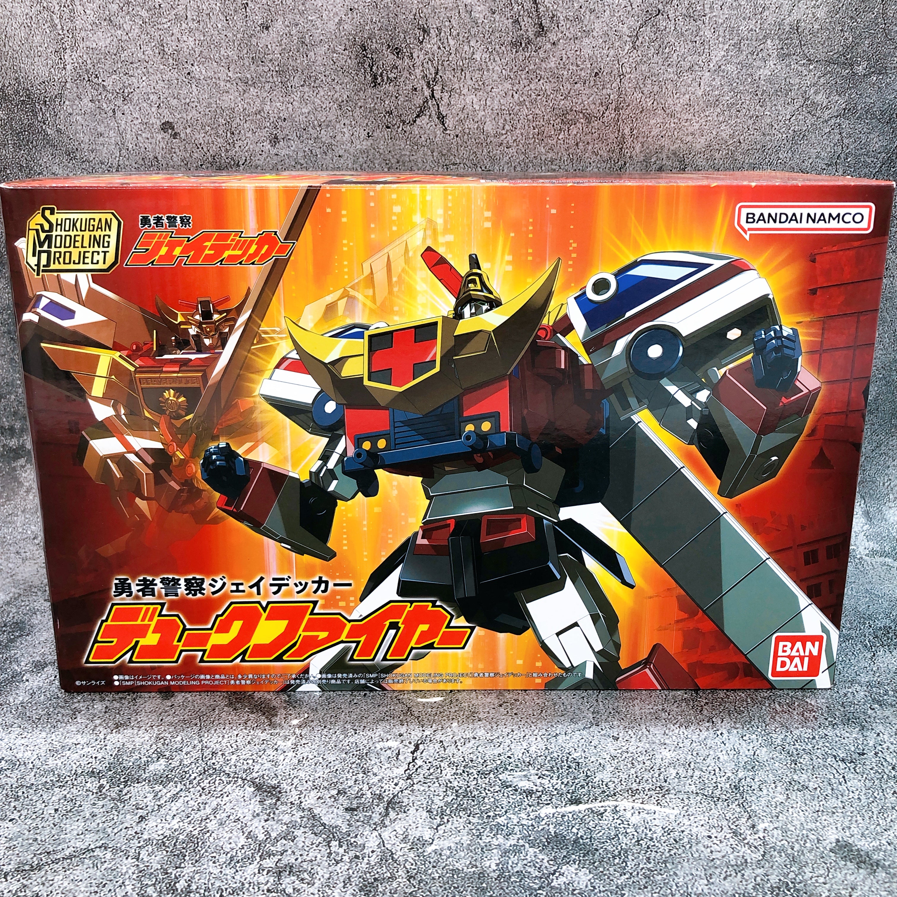 SMP Duke Fire BRAVE POLICE J-DECKER Shokugan Model Kit Bandai Japan NEW FASTSHIP