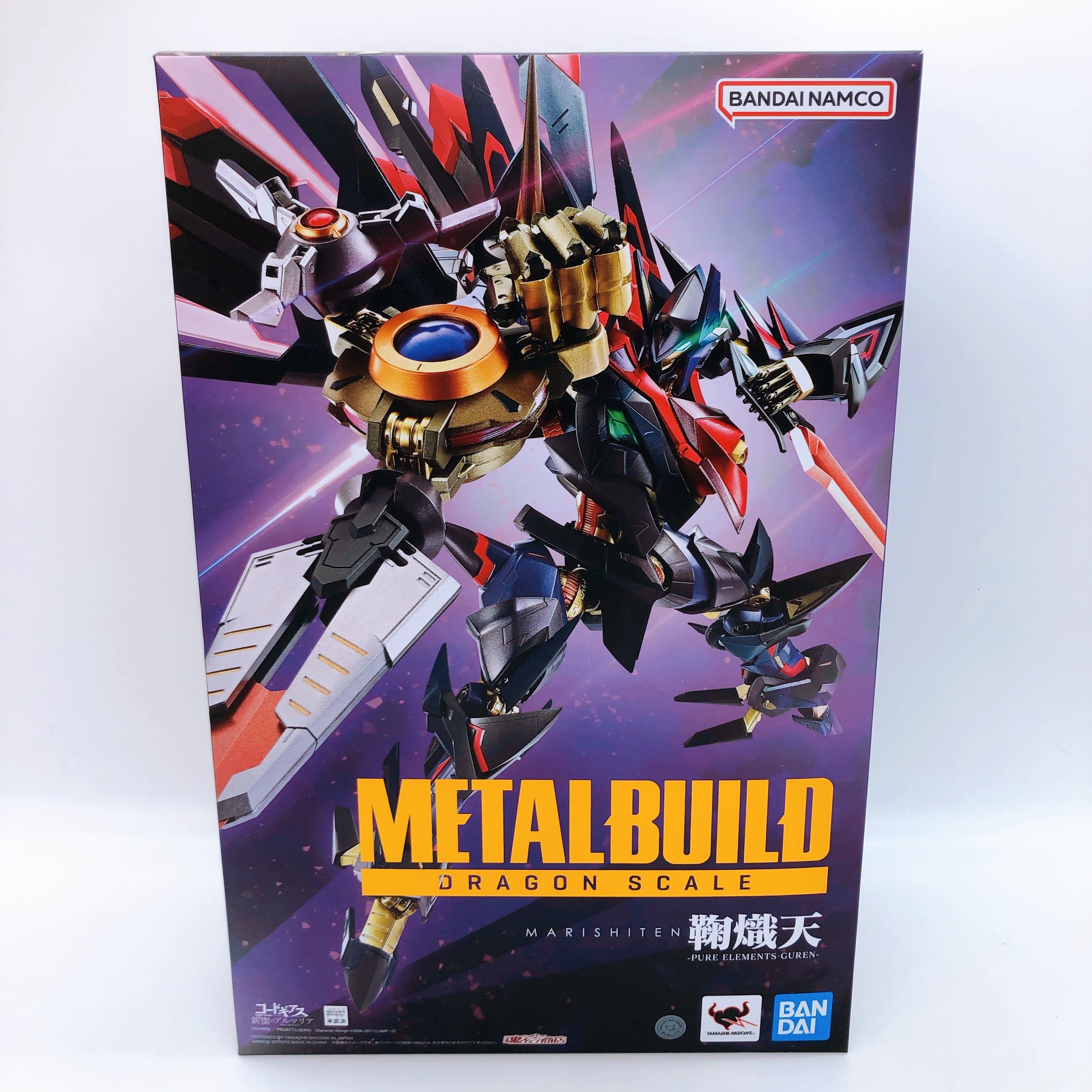 Metal Build Dragon Scale Marishiten Pure Elements Guren Code Geass Action Figure