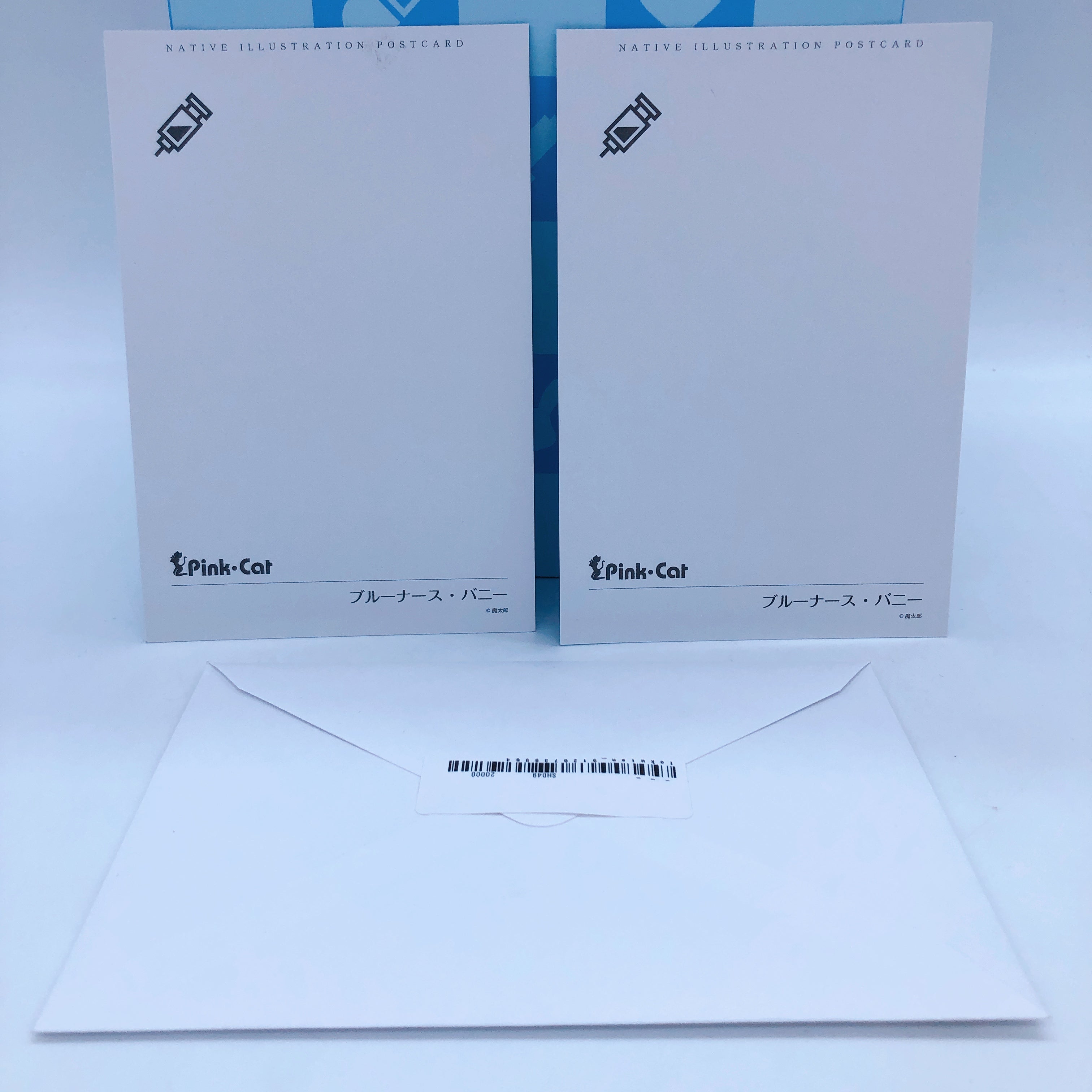 (w/Bonus) Blue Nurse Bunny 1/6 Scale Figure Illustrated by Mataro Native Japan