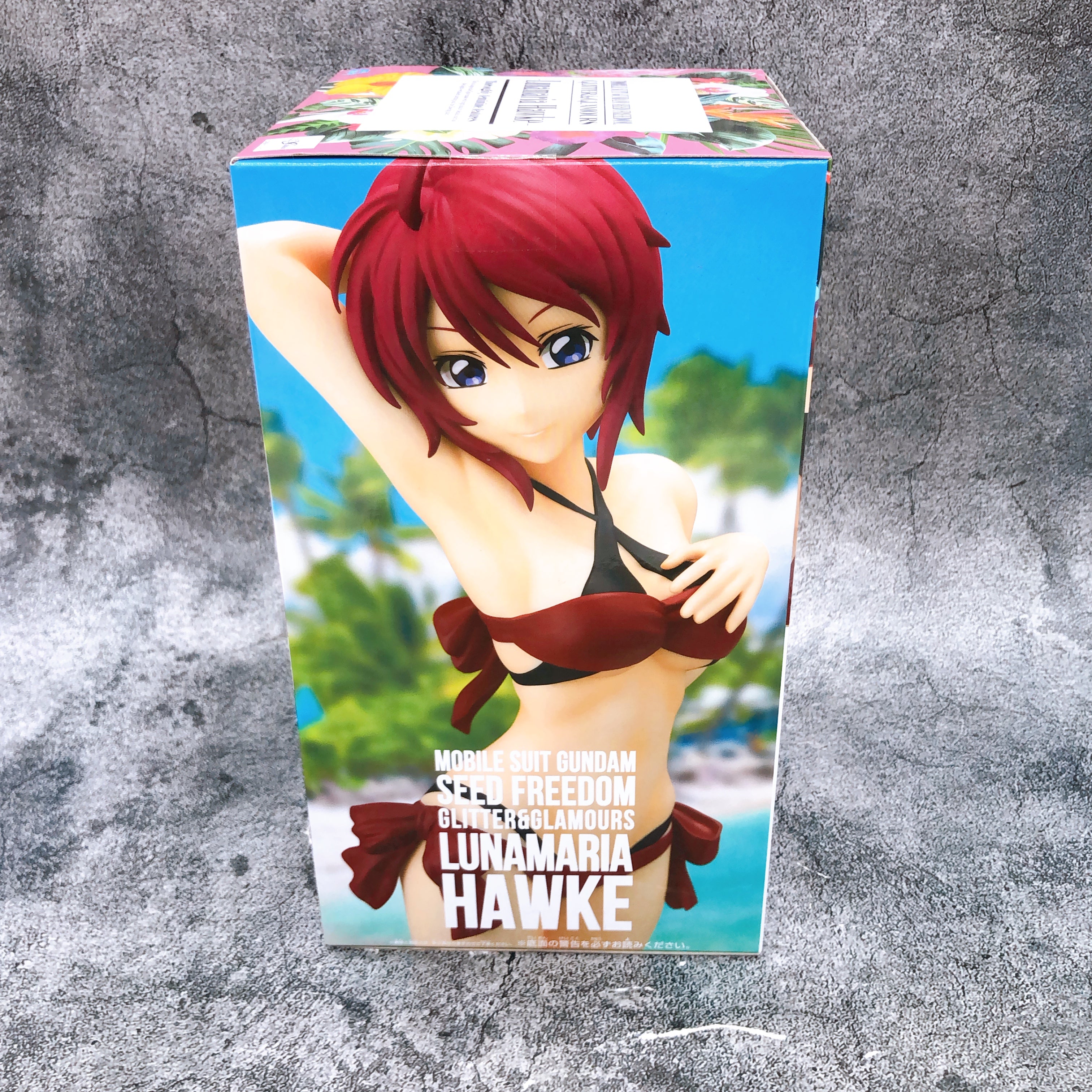 Gundam SEED FREEDOM LunamARIA Hawke Figure GLITTER GLAMOURS BANPRESTO Japan NEW