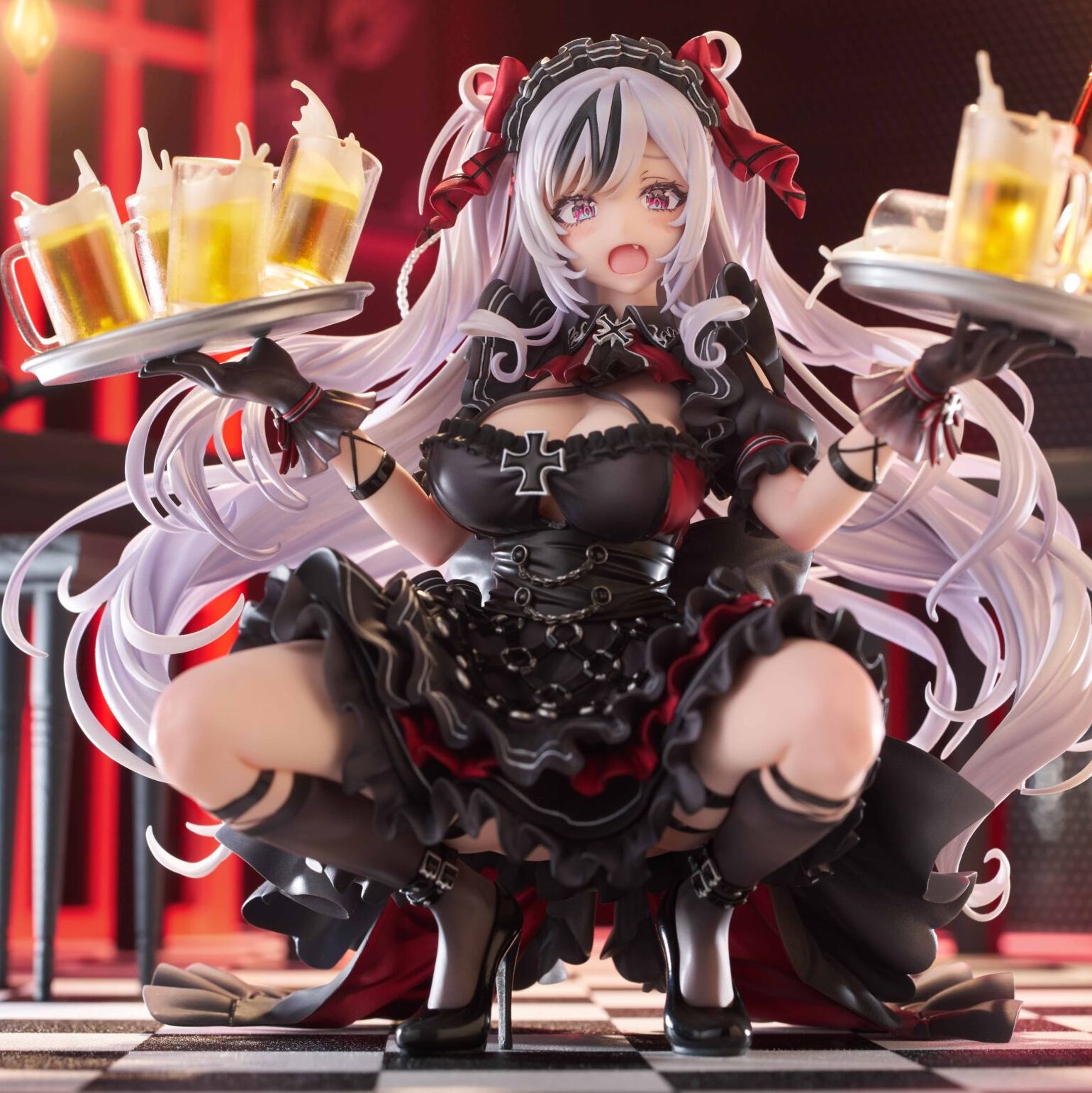 Azur Lane Elbe Time to Show Off? 1/7 Figure with Face Plate Limited Edition