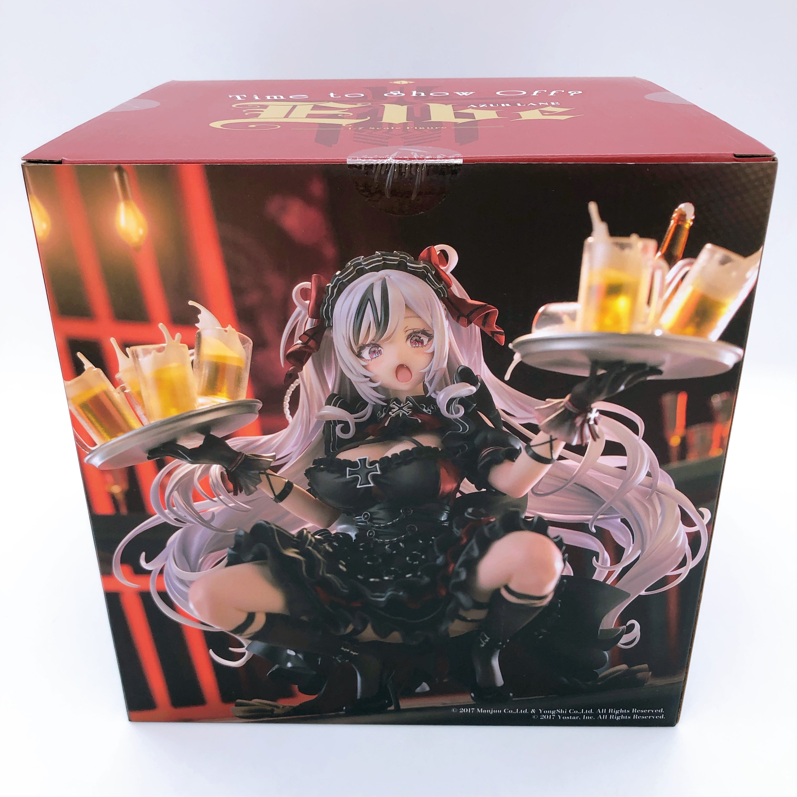 Azur Lane Elbe Time to Show Off? 1/7 Figure with Face Plate Limited Edition