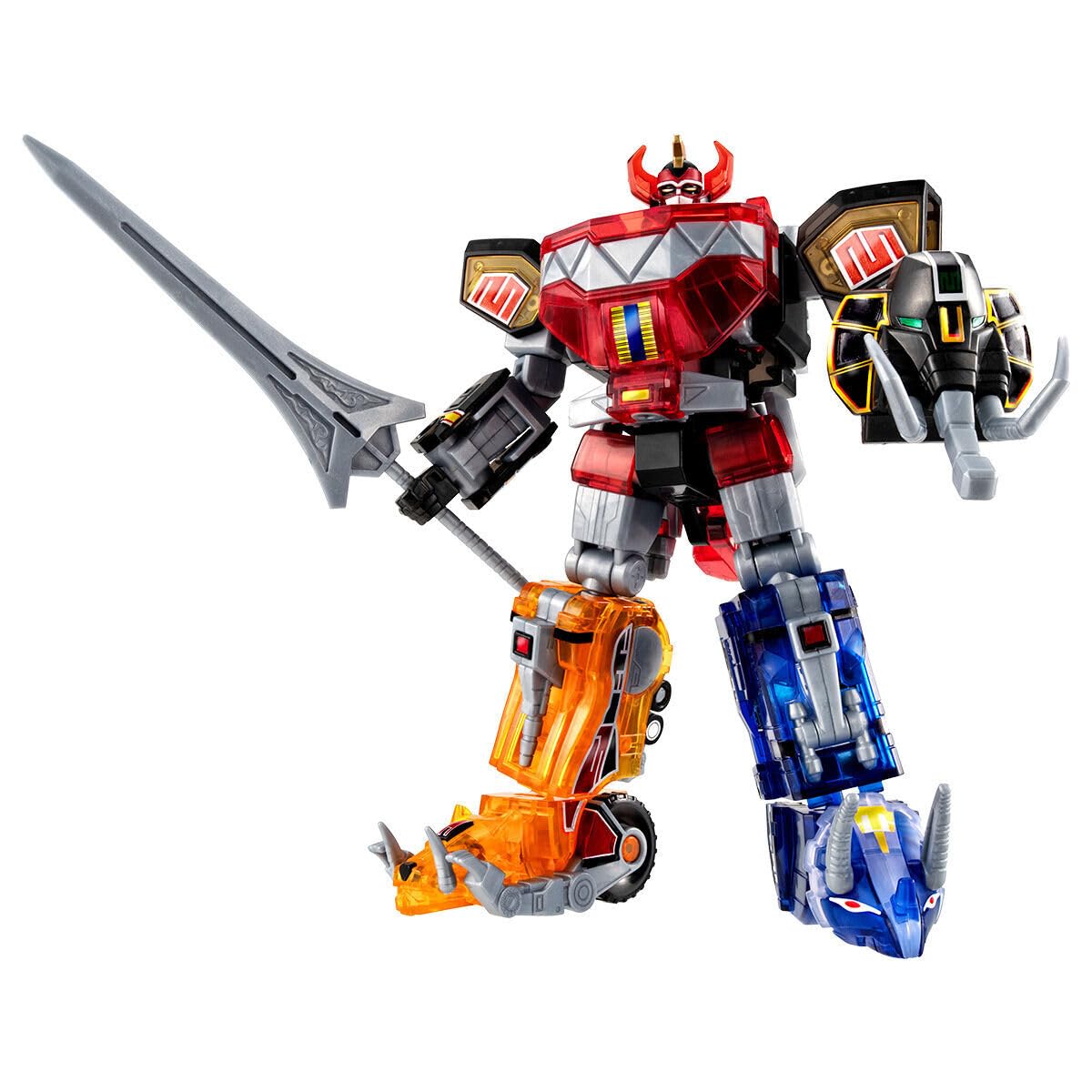SMP Daizyuzin Clear Color Kyoryu Sentai Zyuranger Shokugan Model Kit Bandai NEW
