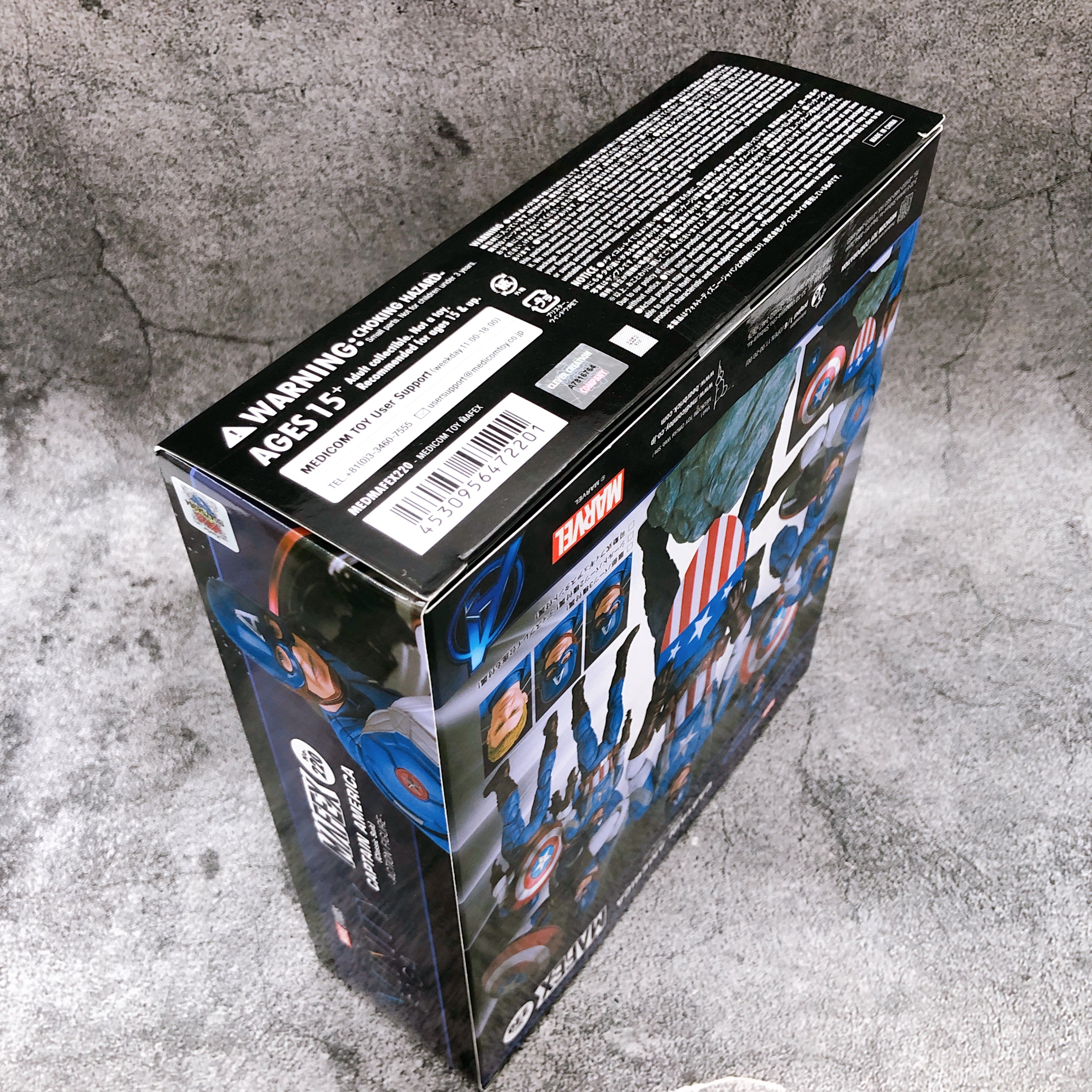 MARVEL CAPTAIN AMERICA Classic Suit MAFEX No.220 Medicom Toy Action Figure NEW