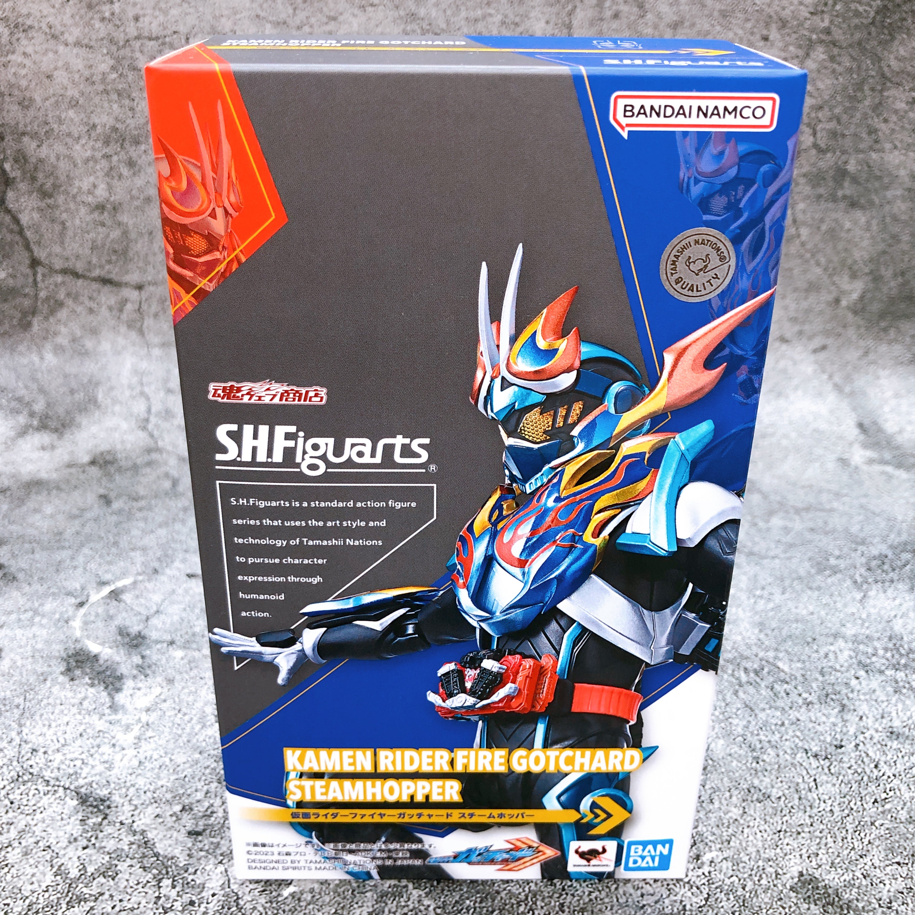 Kamen Rider Fire Gotchard Steamhopper S.H.Figuarts Action Figure Bandai NEW